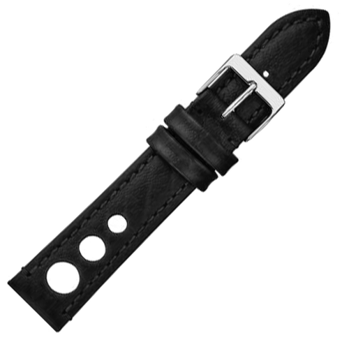 Alpine Leather Watchstrap - Flat Stitched Rally