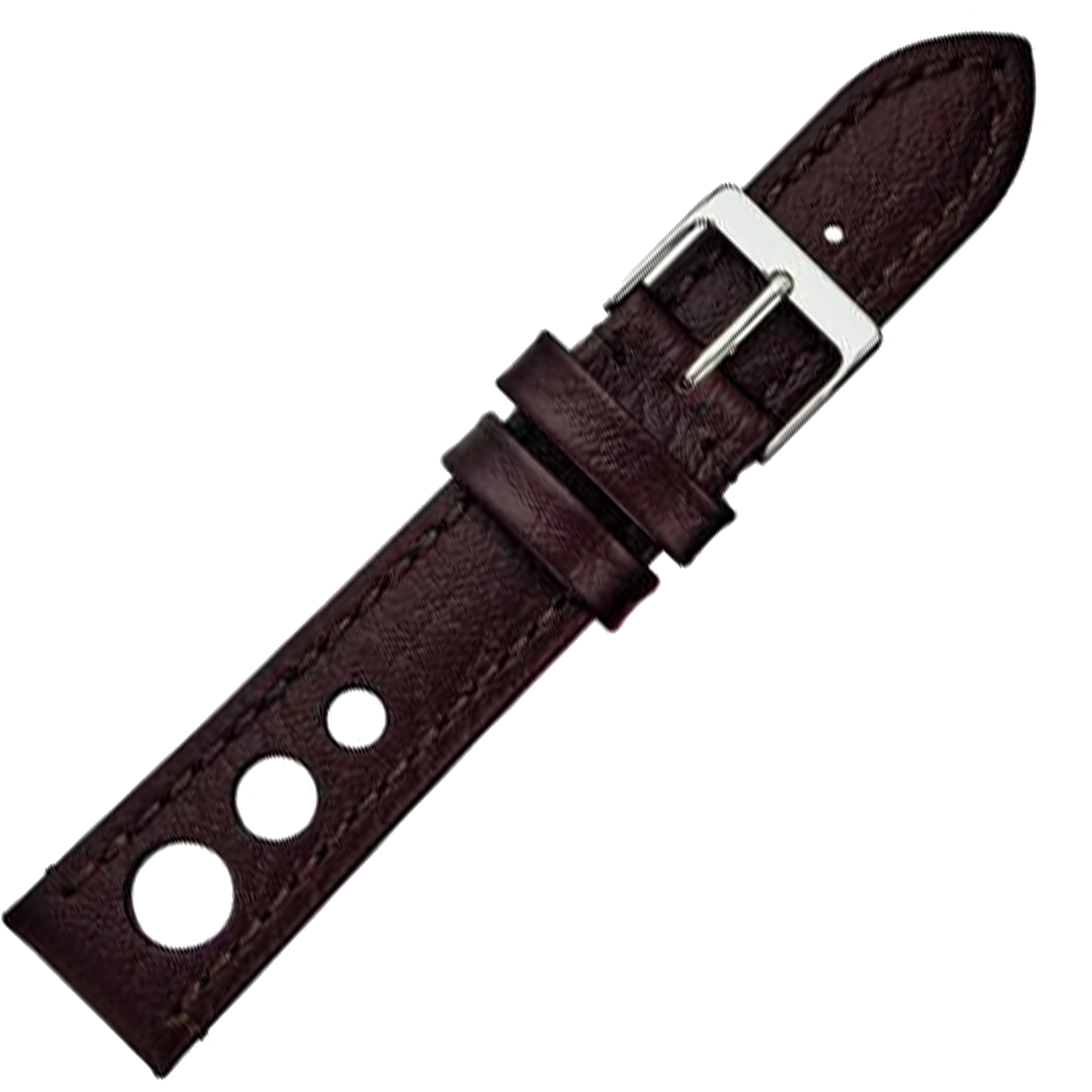 Alpine Leather Watchstrap - Flat Stitched Rally