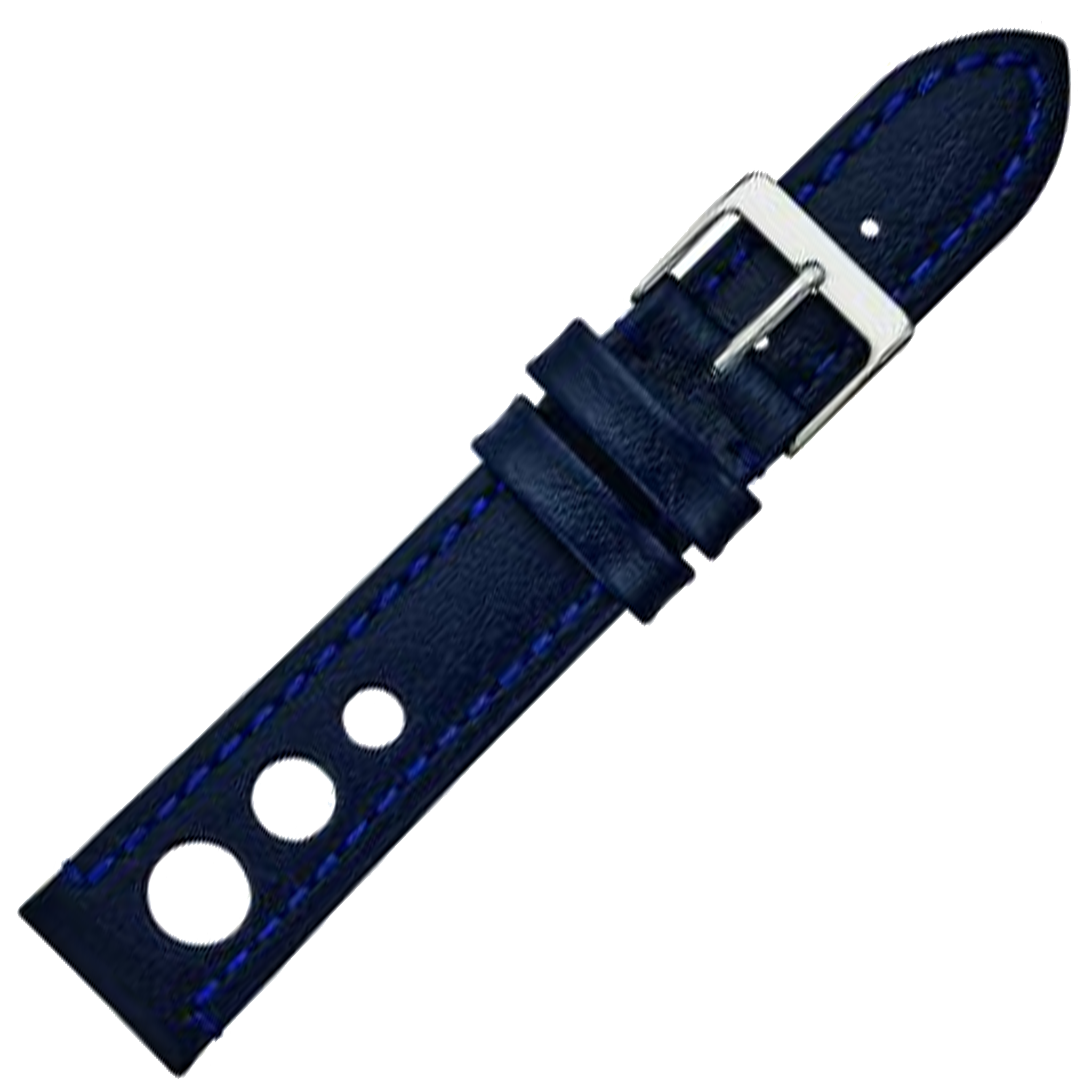 Alpine Leather Watchstrap - Flat Stitched Rally