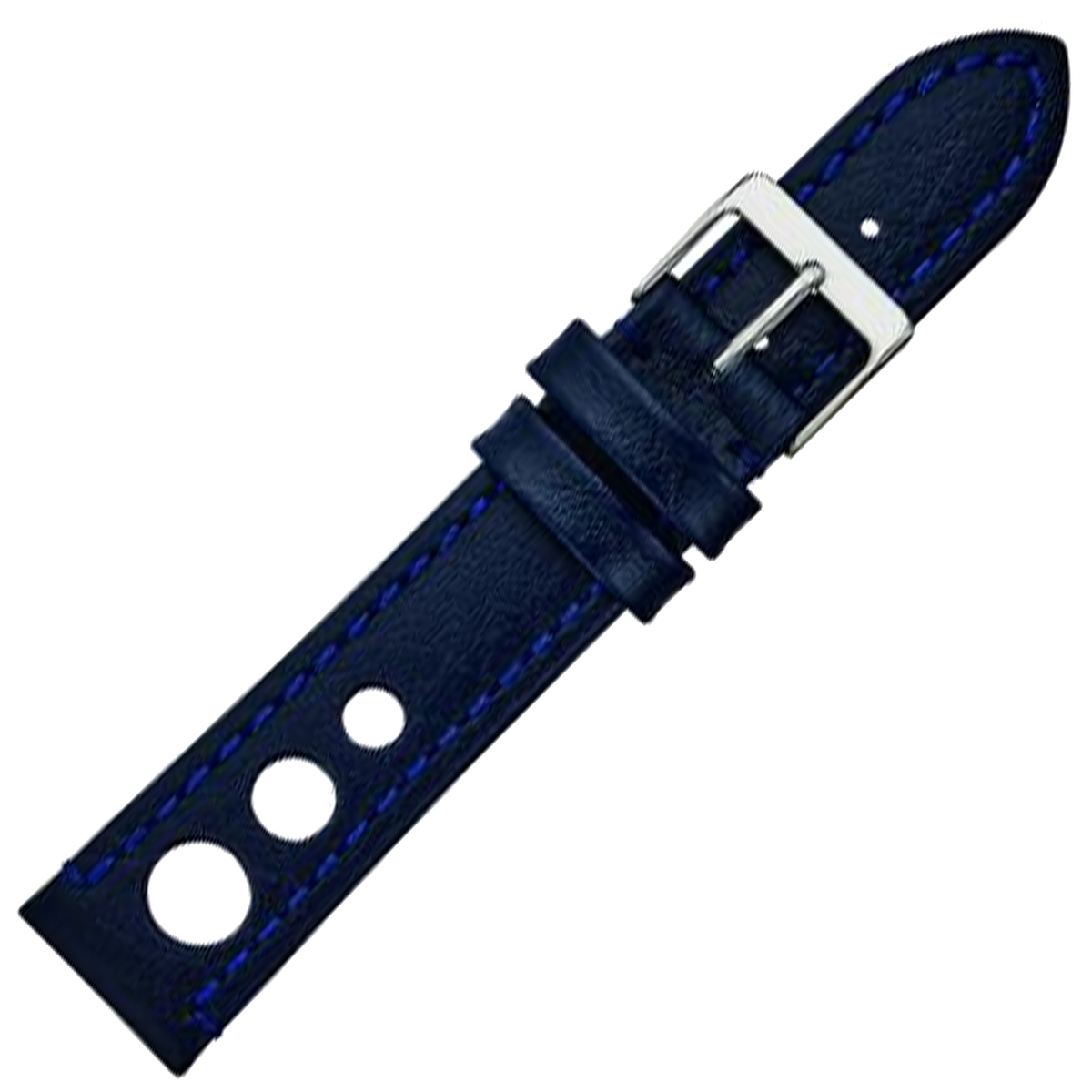 Alpine Leather Watchstrap - Flat Stitched Rally