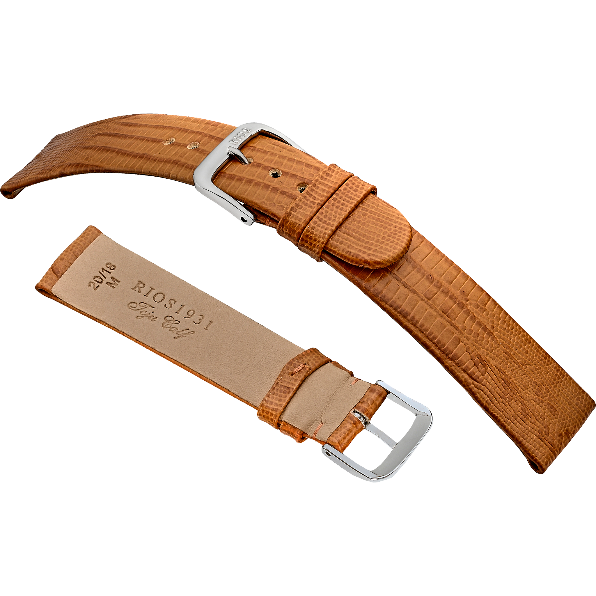 Rios 1931 Watch Bands - Bolivia - Embossed Teju Lizard Grain