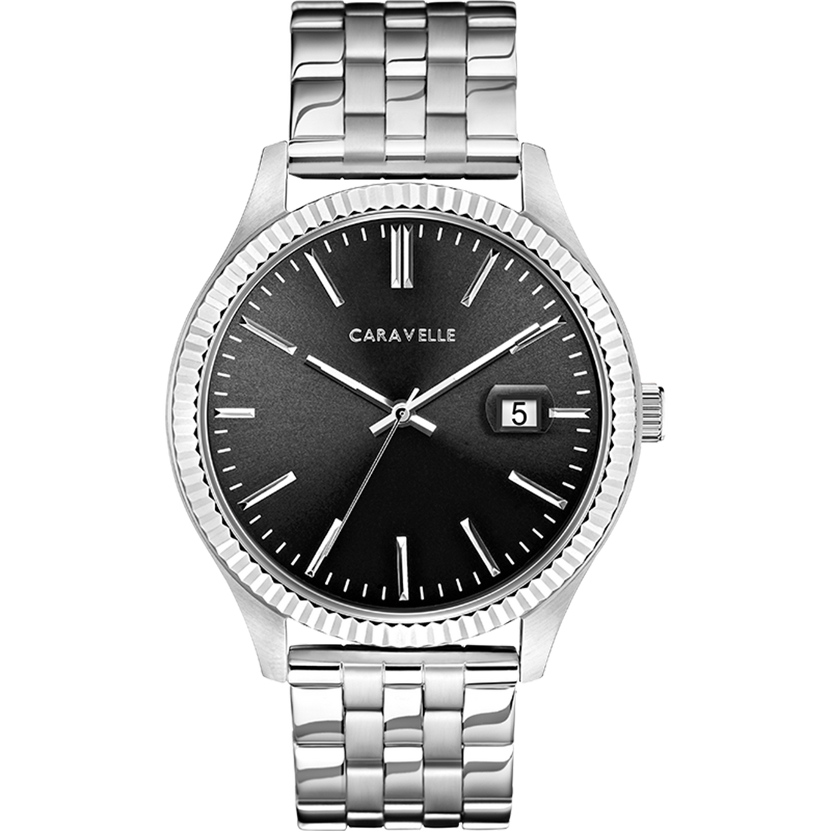 Caravelle Watch - Stainless Steel