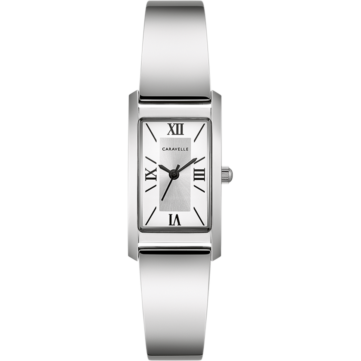 Caravelle rectangular watch hot sale