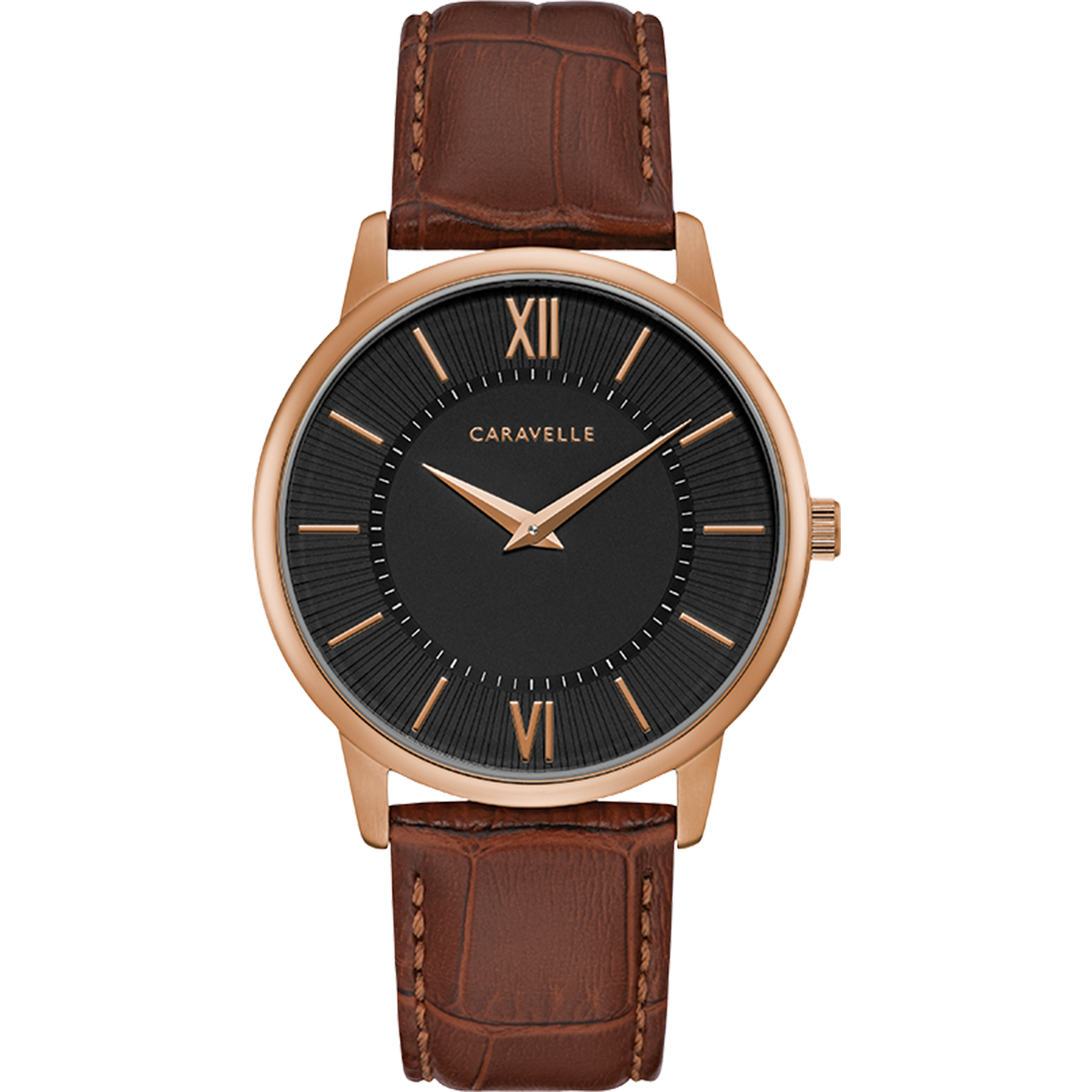 Caravelle Watch - Rose Gold Tone 44A115