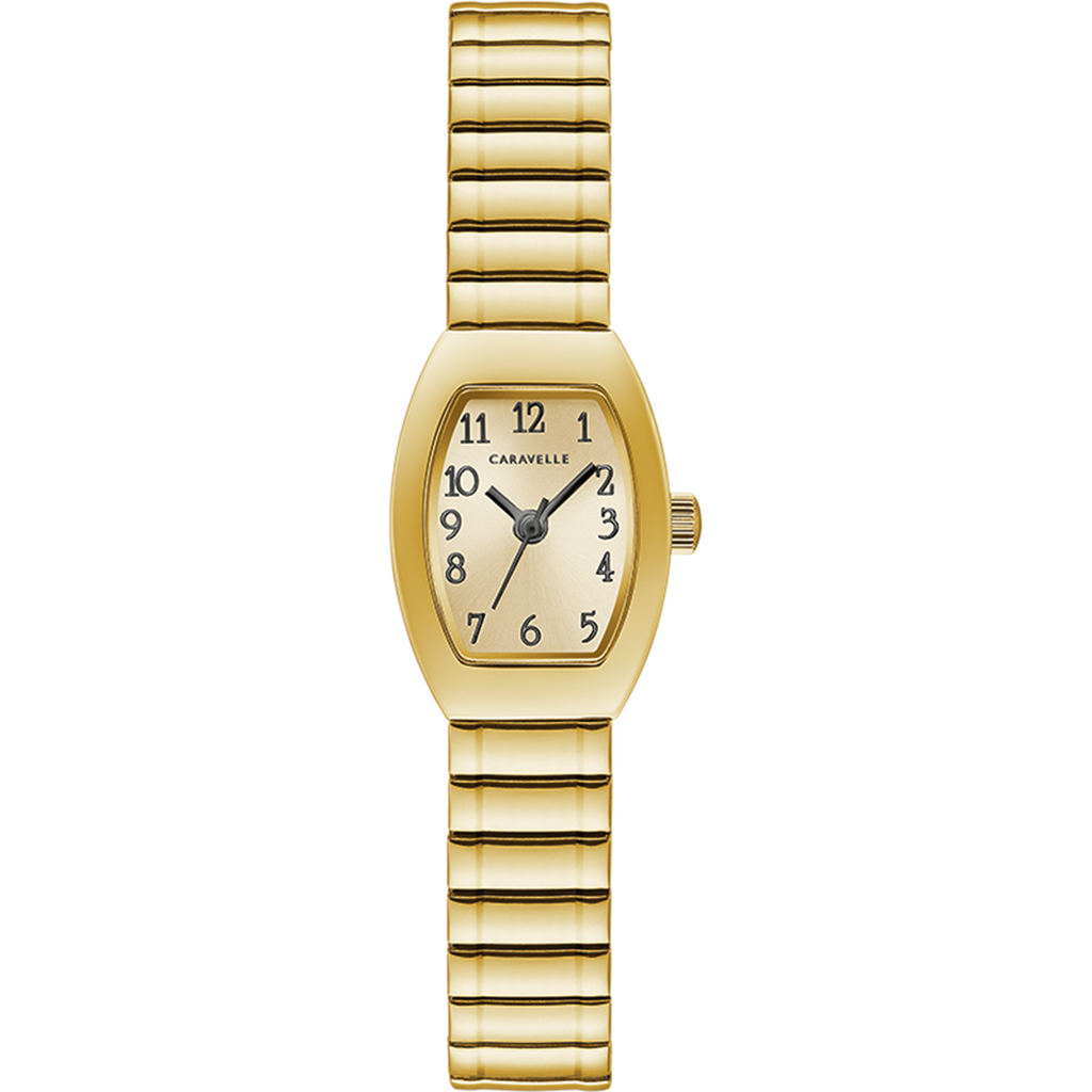 Caravelle Watch - Gold Tone Expansion