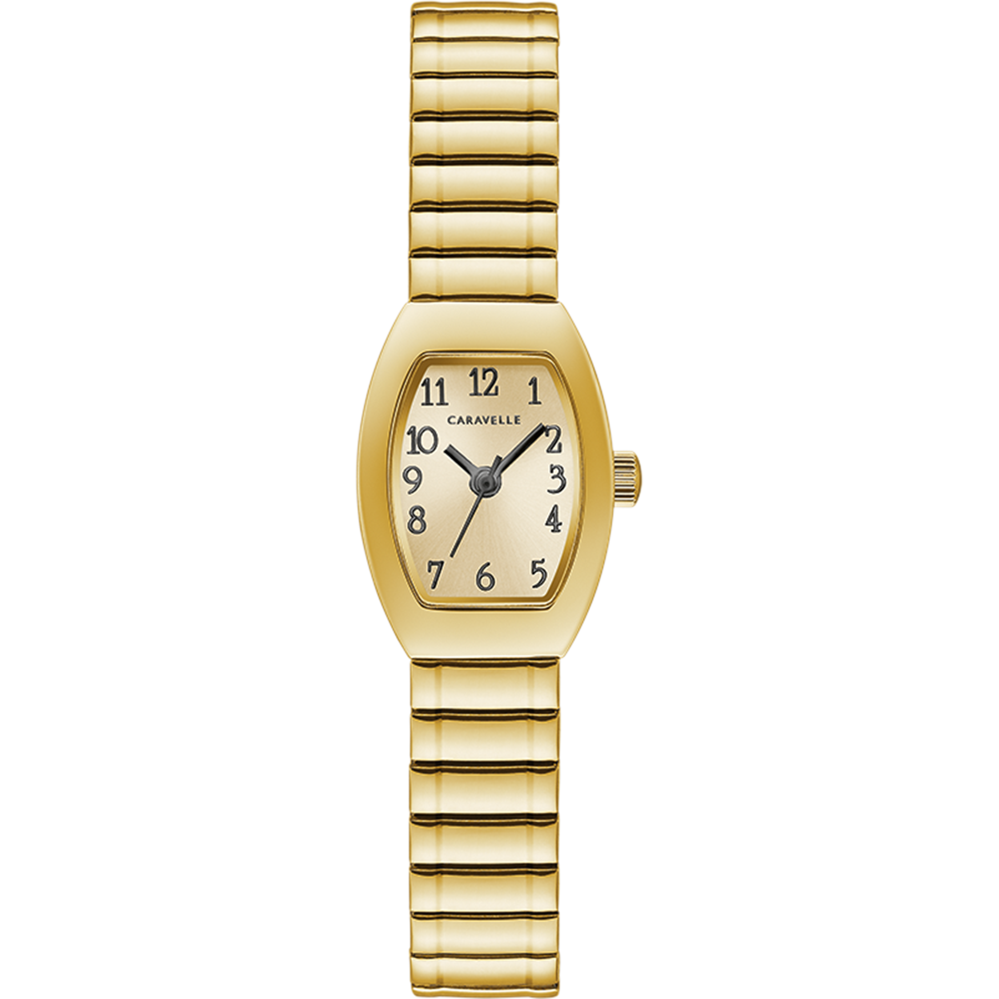 Caravelle Watch - Gold Tone Expansion 44L261