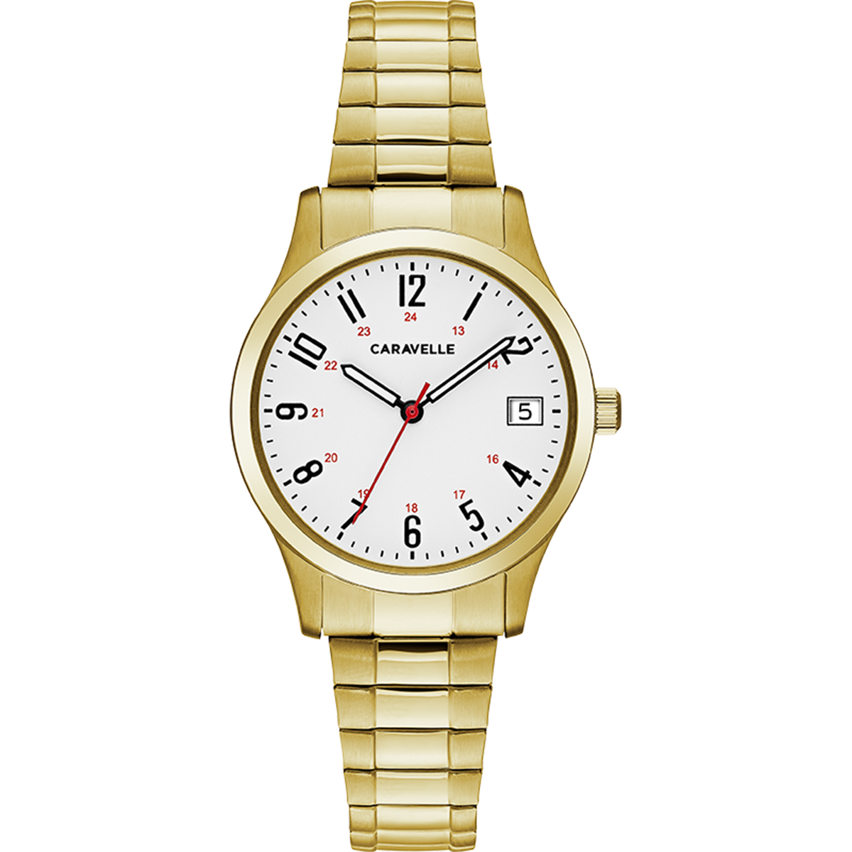 Caravelle Watch - 24H Dial