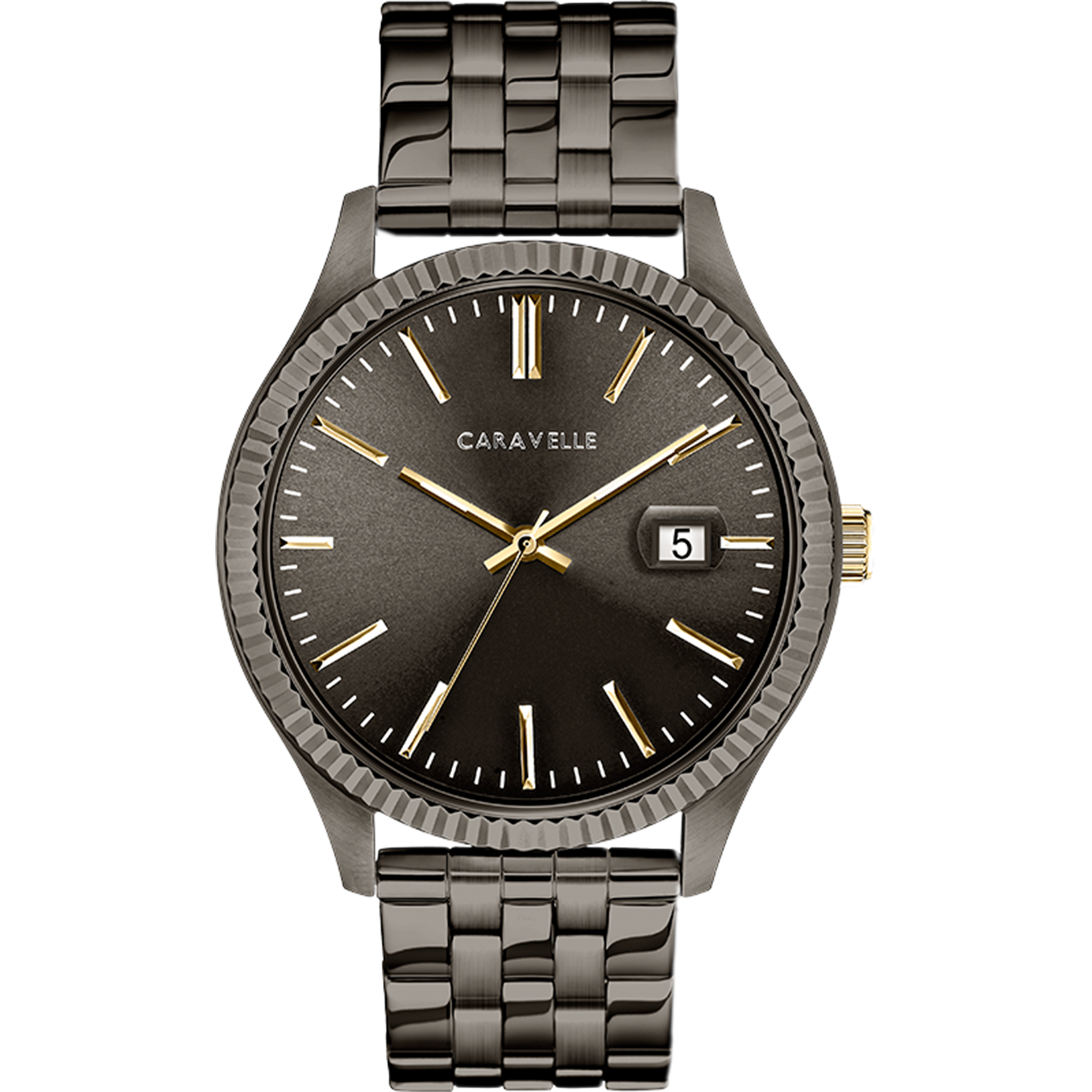 Caravelle Watch - Gunmetal 45B149