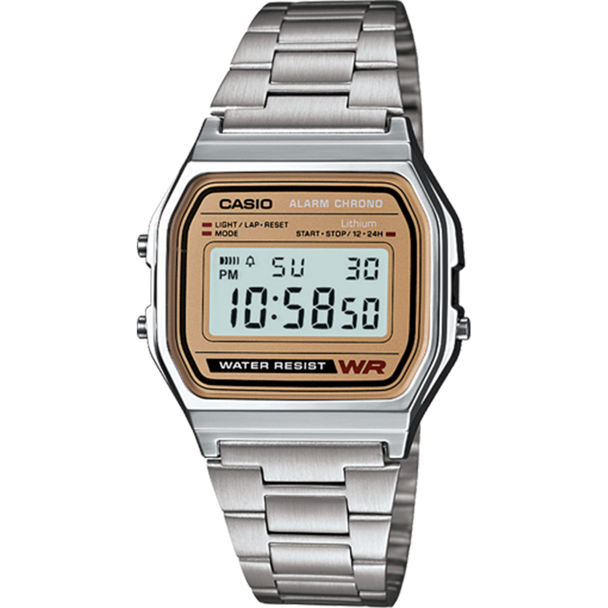 Casio Vintage Digital - Gunmetal A168WGG-1BVT