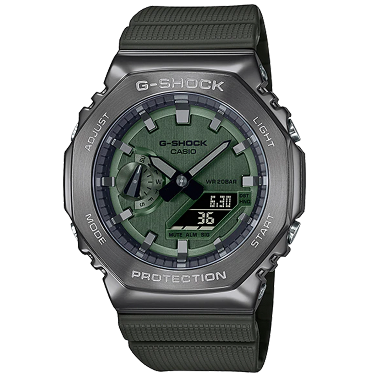 Casio G-Shock - GM2100 Series - Green - GM2100B-3A