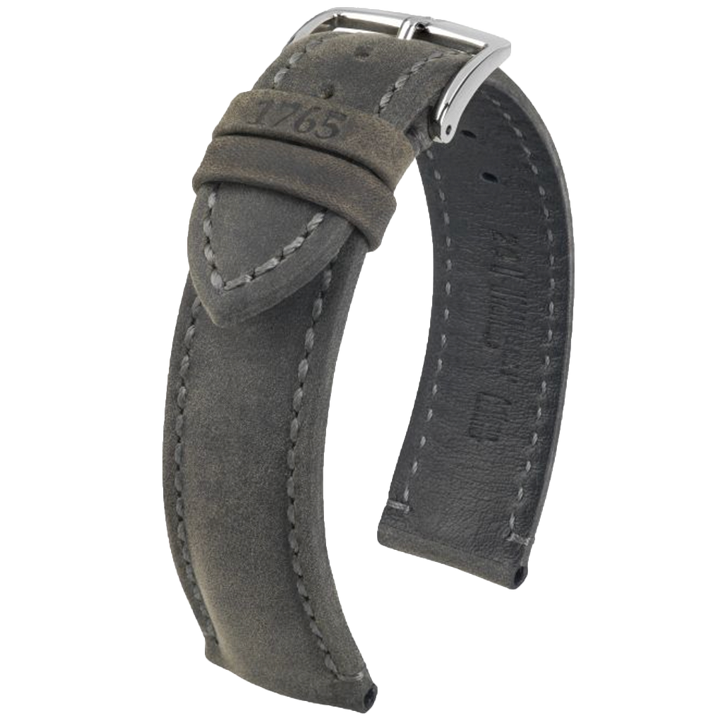 Hirsch HERITAGE Natural Calfskin Leather Watch Strap - /
