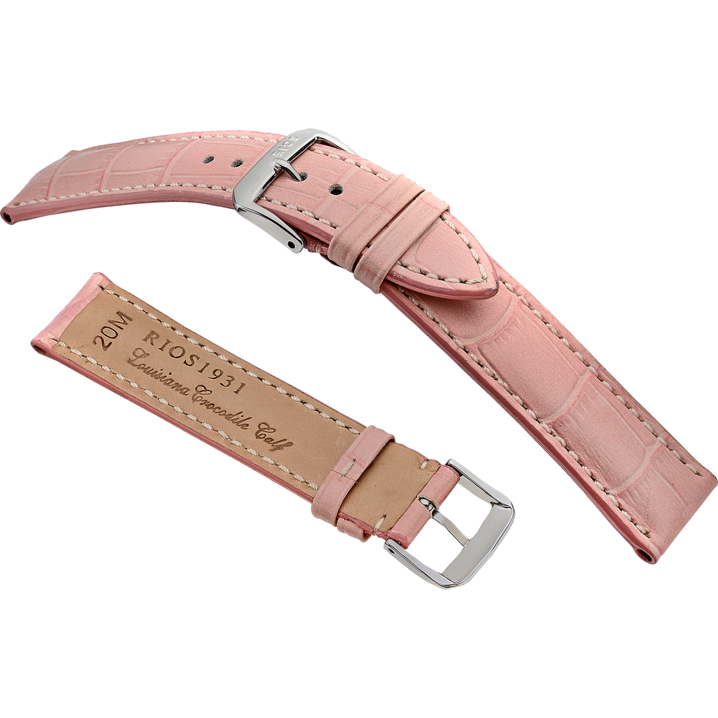 Louisiana alligator clearance watch strap