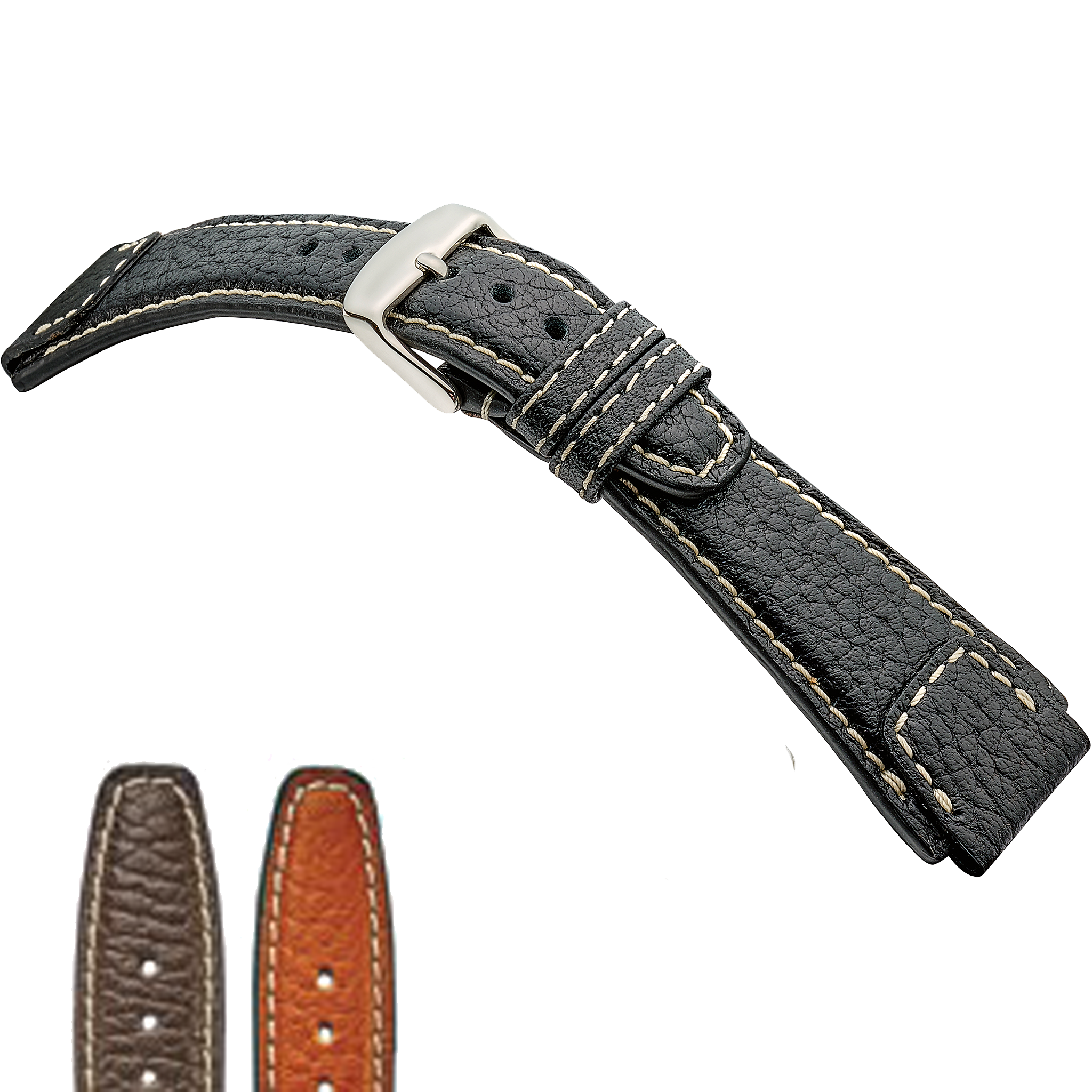 Rios 1931 Watch Bands - Nature - Genuine Buffalo Leather
