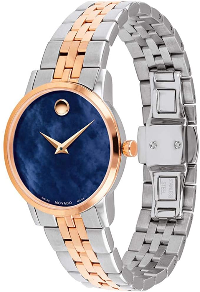 Movado Museum Classic 28mm - Two Tone Rose Gold