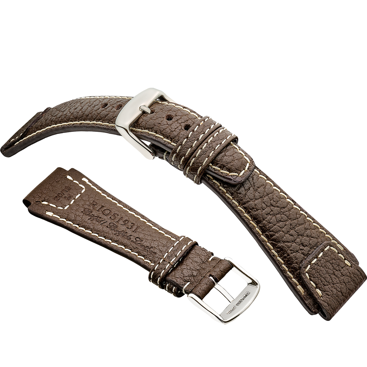 Rios 1931 Watch Bands - Nature - Genuine Buffalo Leather