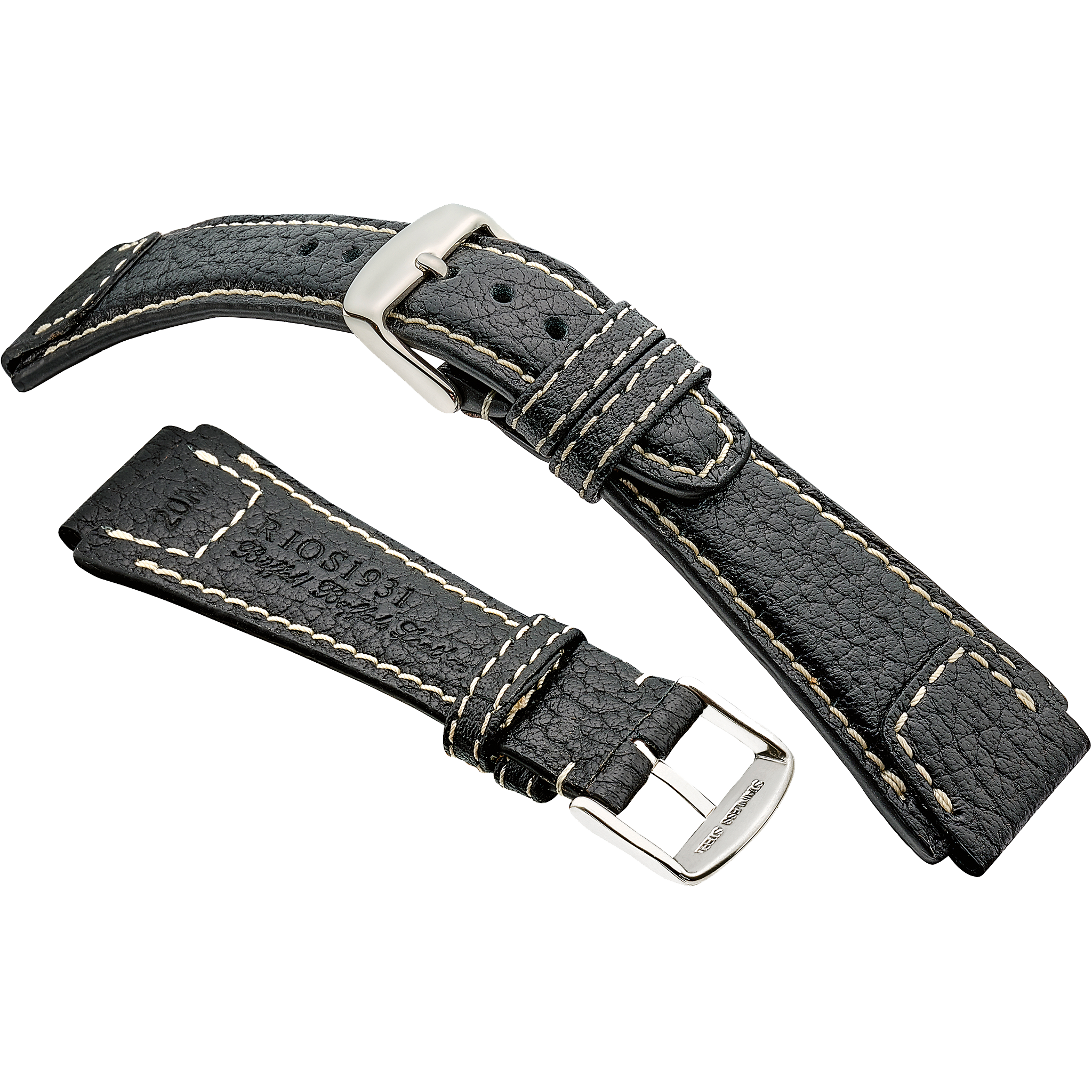 Rios 1931 Watch Bands - Nature - Genuine Buffalo Leather