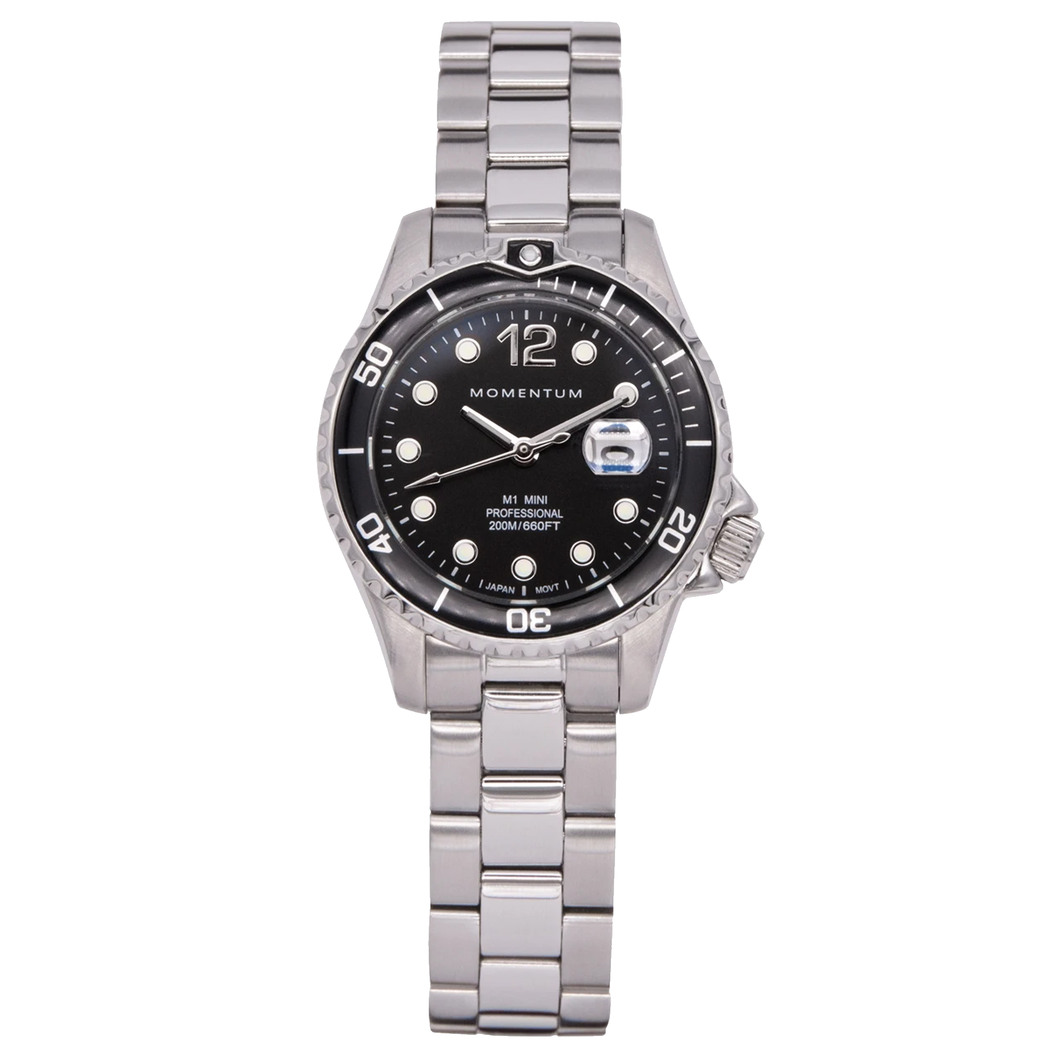 Momentum Mini II - Black Dial & Bezel