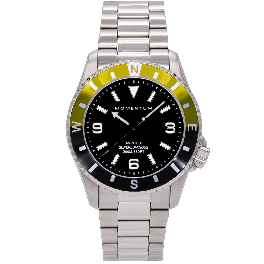 Momentum Amphibix - Green & Black Bezel
