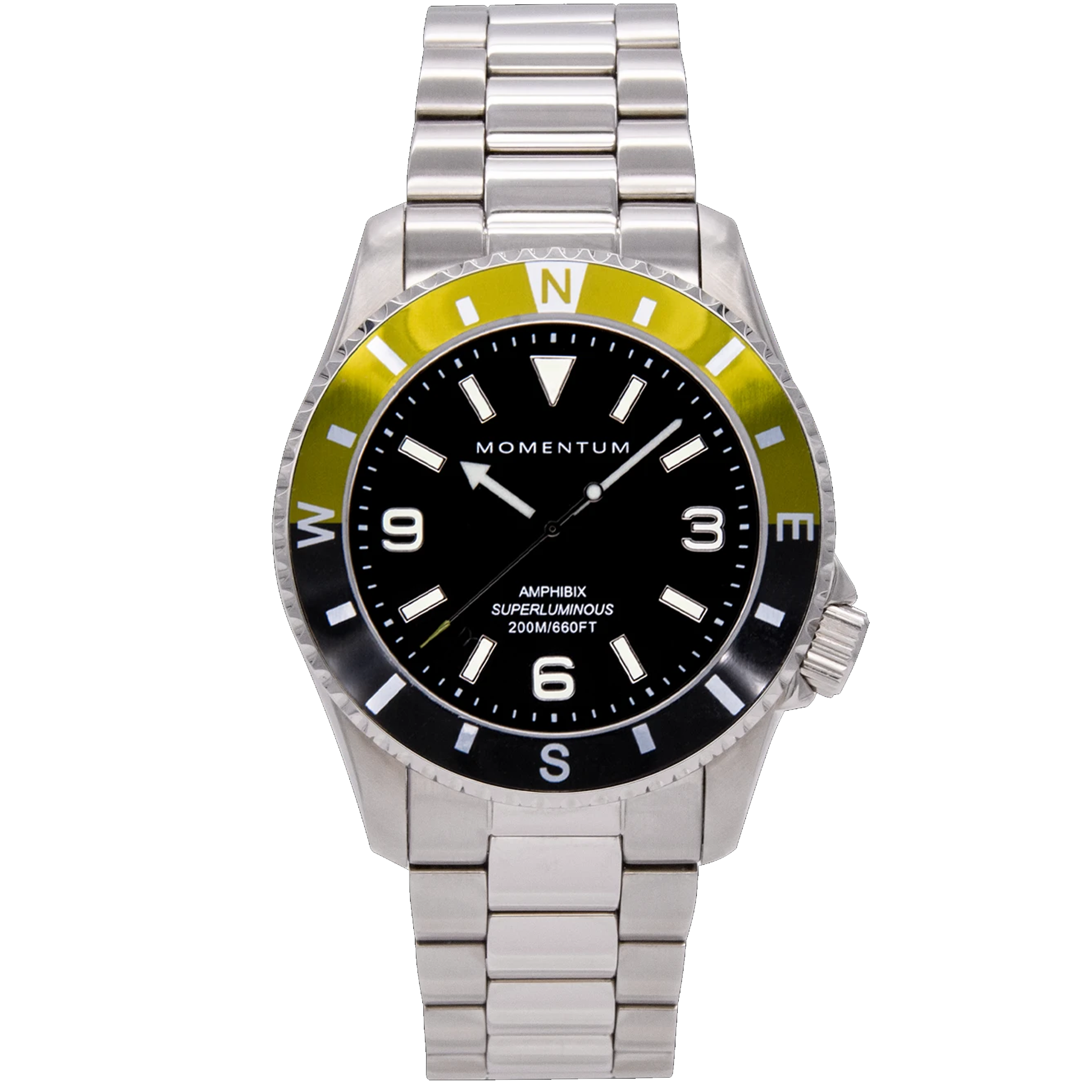Momentum Amphibix - Green & Black Bezel