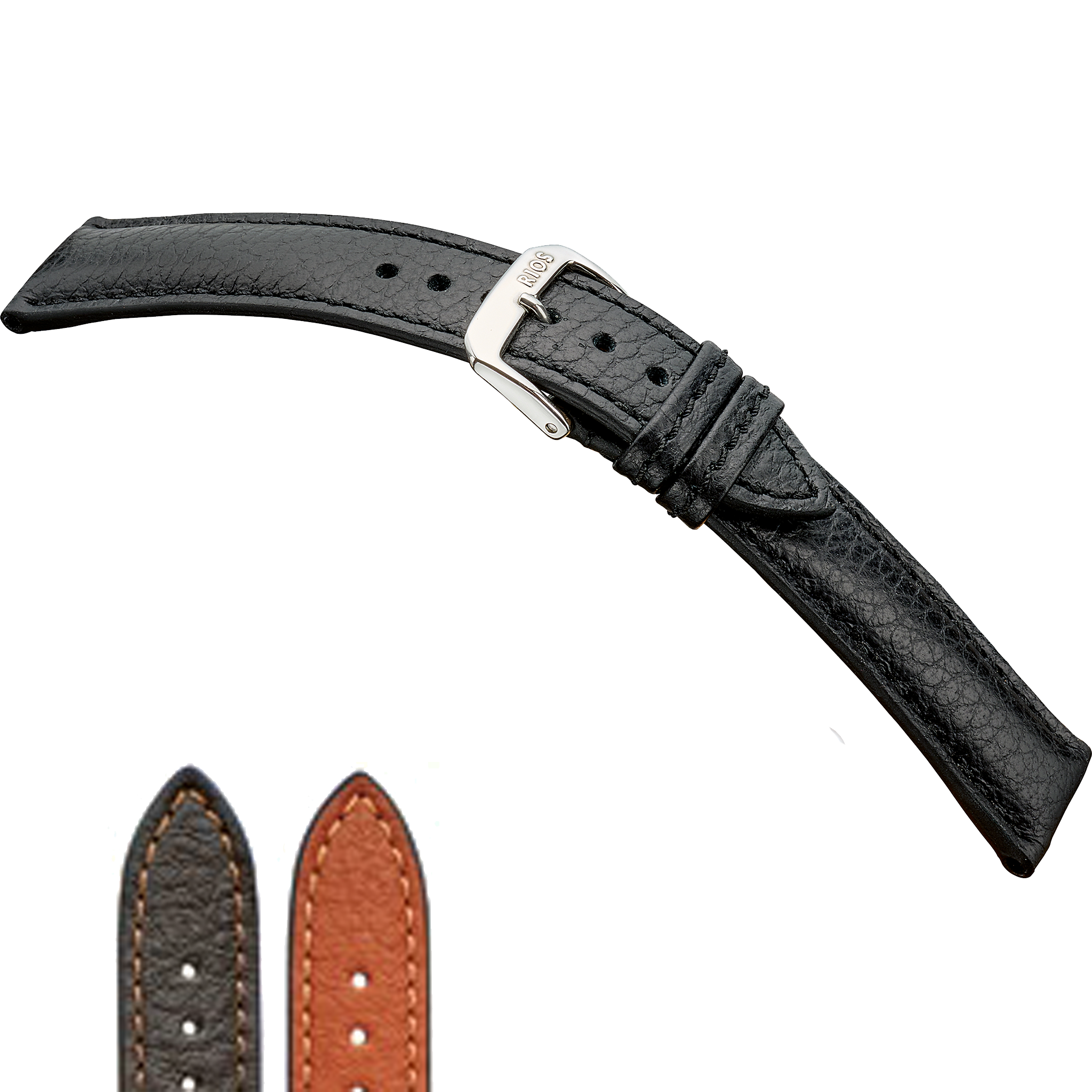 Rios 1931 Watch Bands - Colorado - Genuine Buffalo Leather