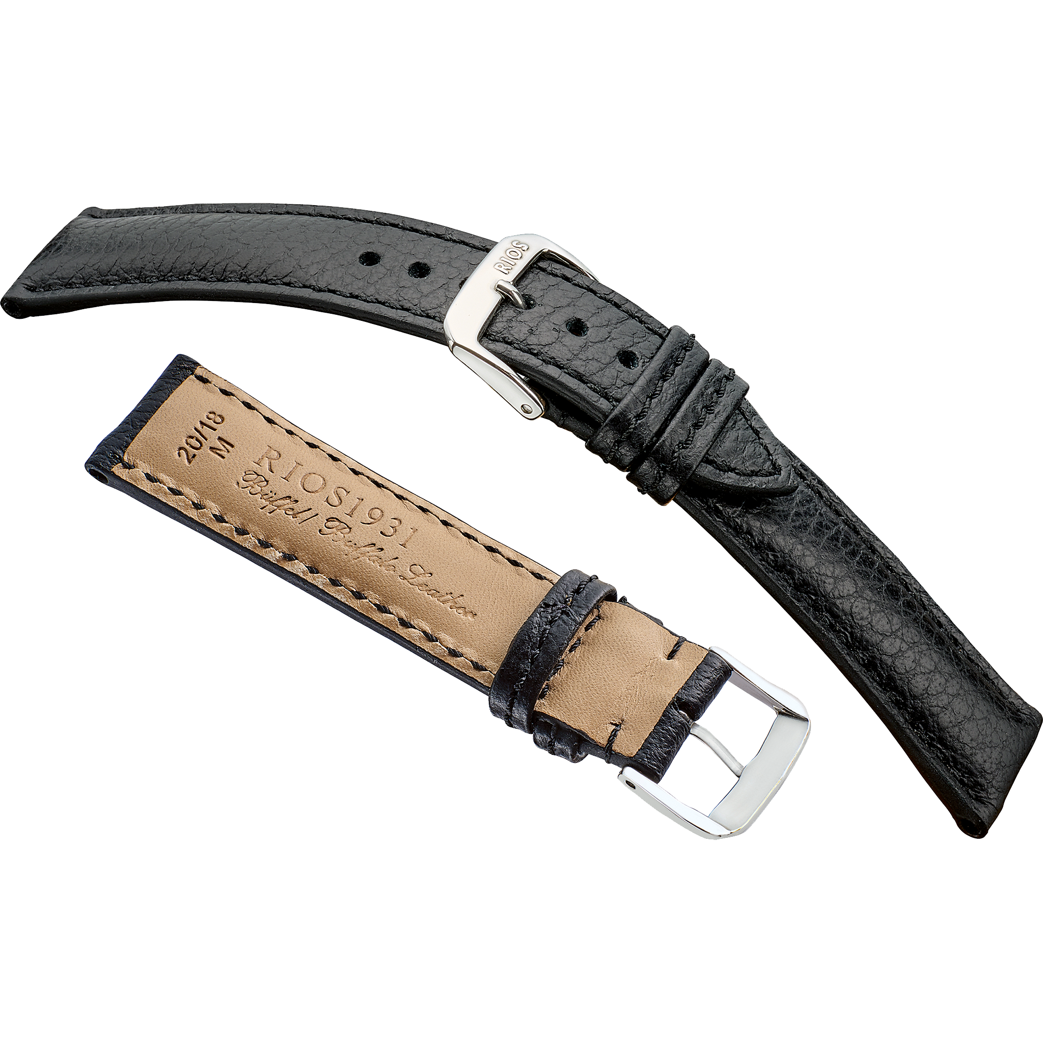 Rios 1931 Watch Bands - Colorado - Genuine Buffalo Leather