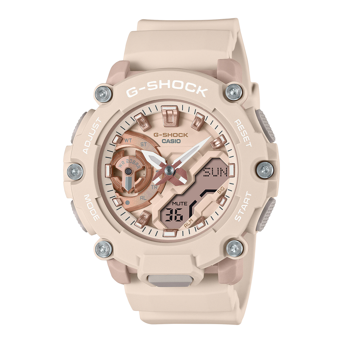 Casio G Shock GMAS2200 Series Light Pink GMAS2200M 4A