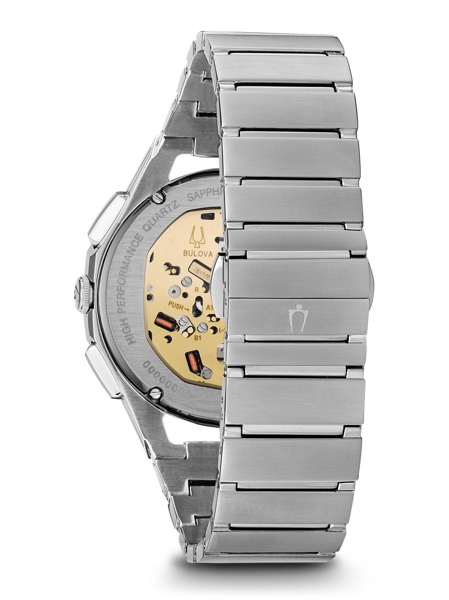 Bulova - Men's Curv Chronograph Watch - 96A205