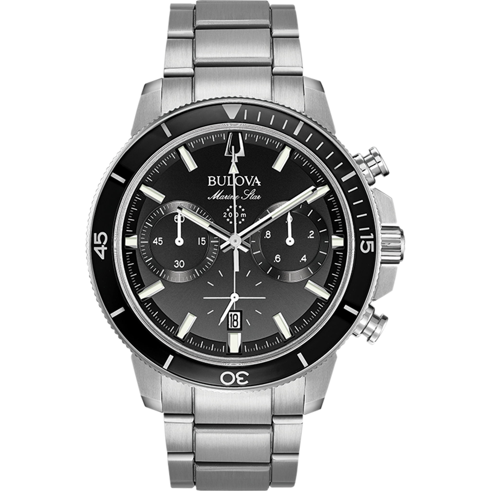 Bulova - Marine Star Stainless Steel Chronograph