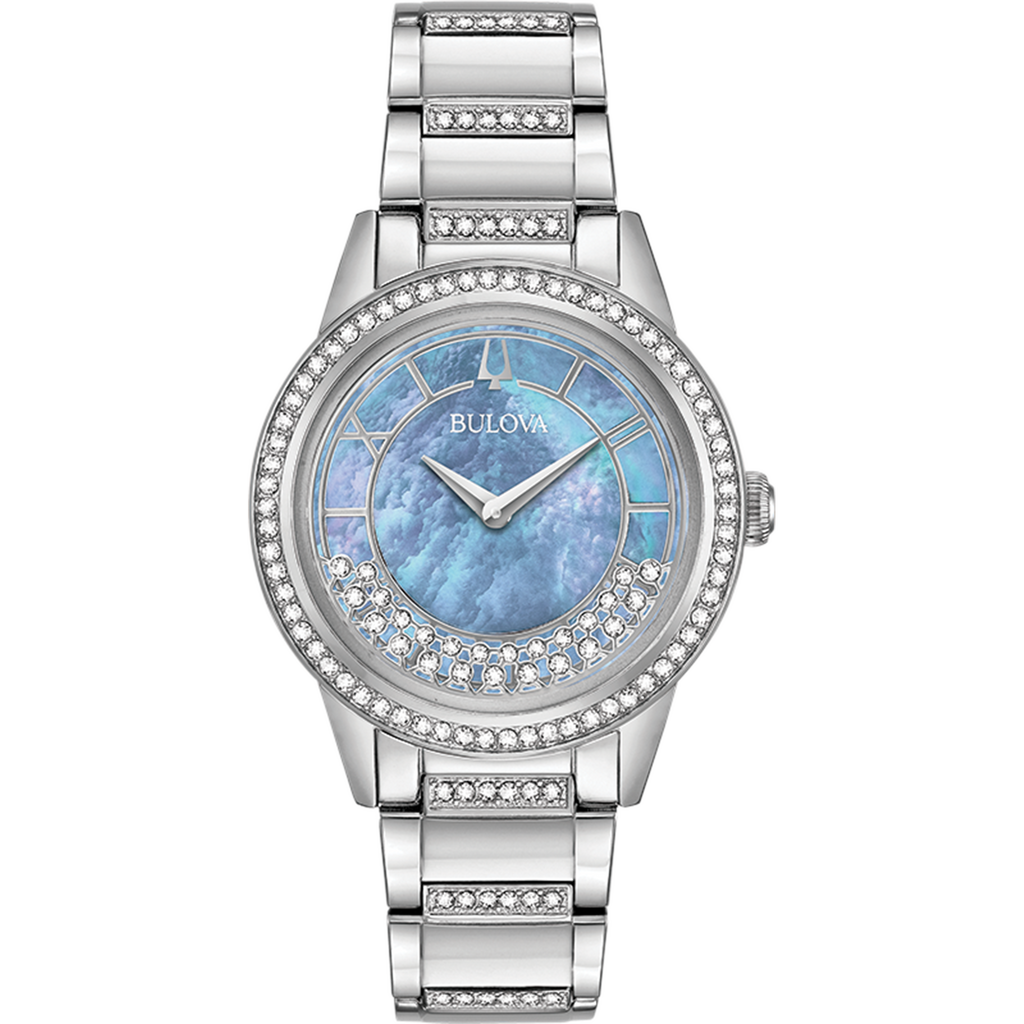Bulova - Women's Crystal TurnStyle Watch