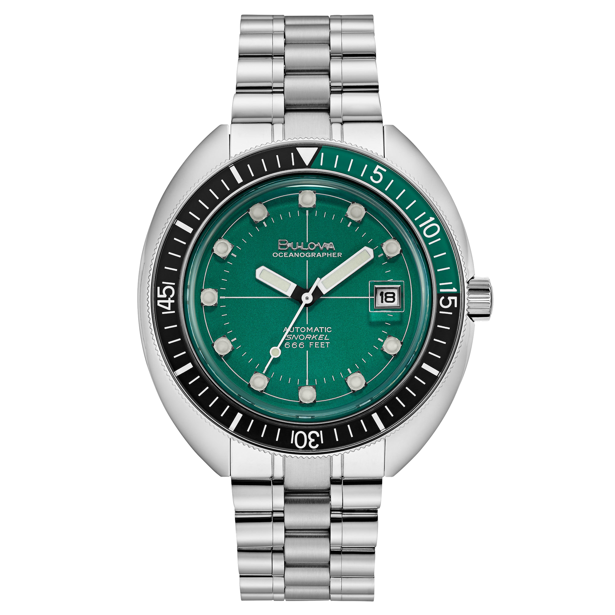 Bulova - OCEANOGRAPHER “DEVIL DIVER” Green 96B322