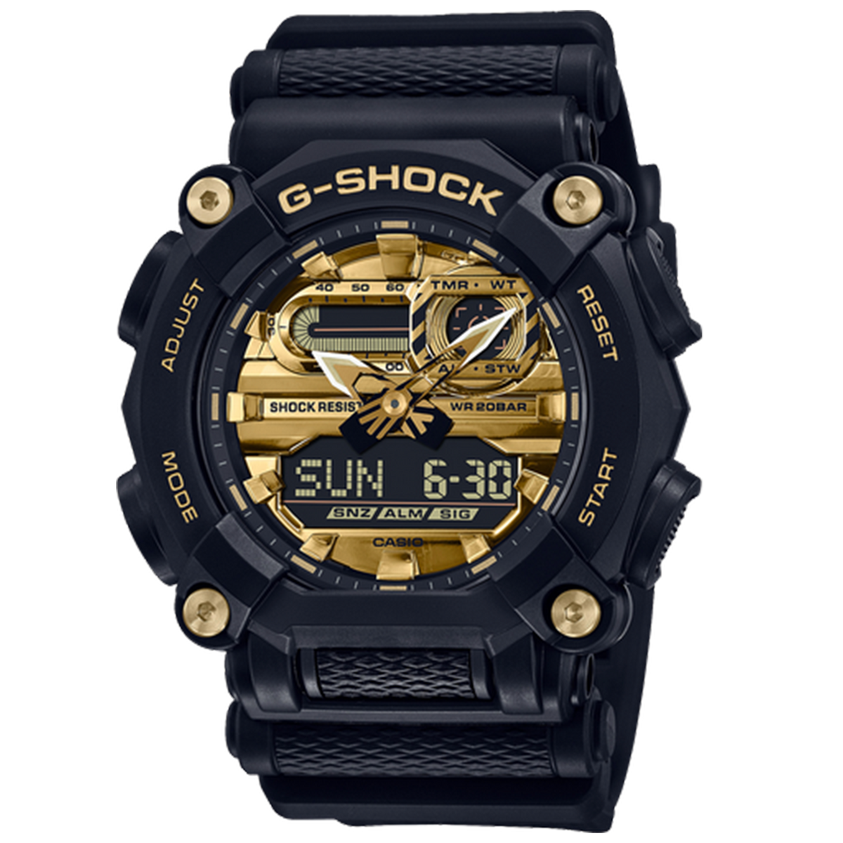 Casio G Shock GA900 Series Black GA900AG 1A