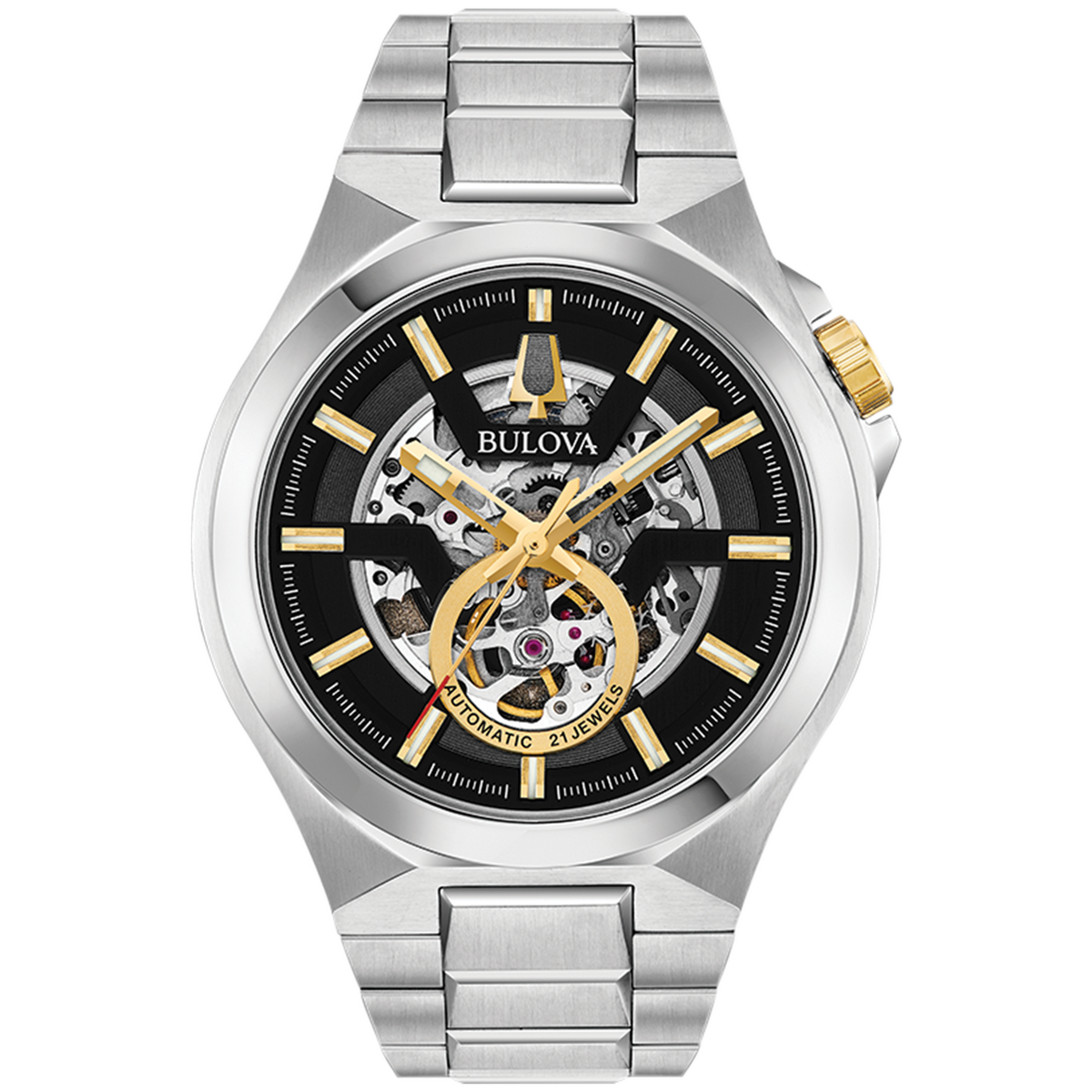 Bulova - Automatic Collection Steel with Gold Accents