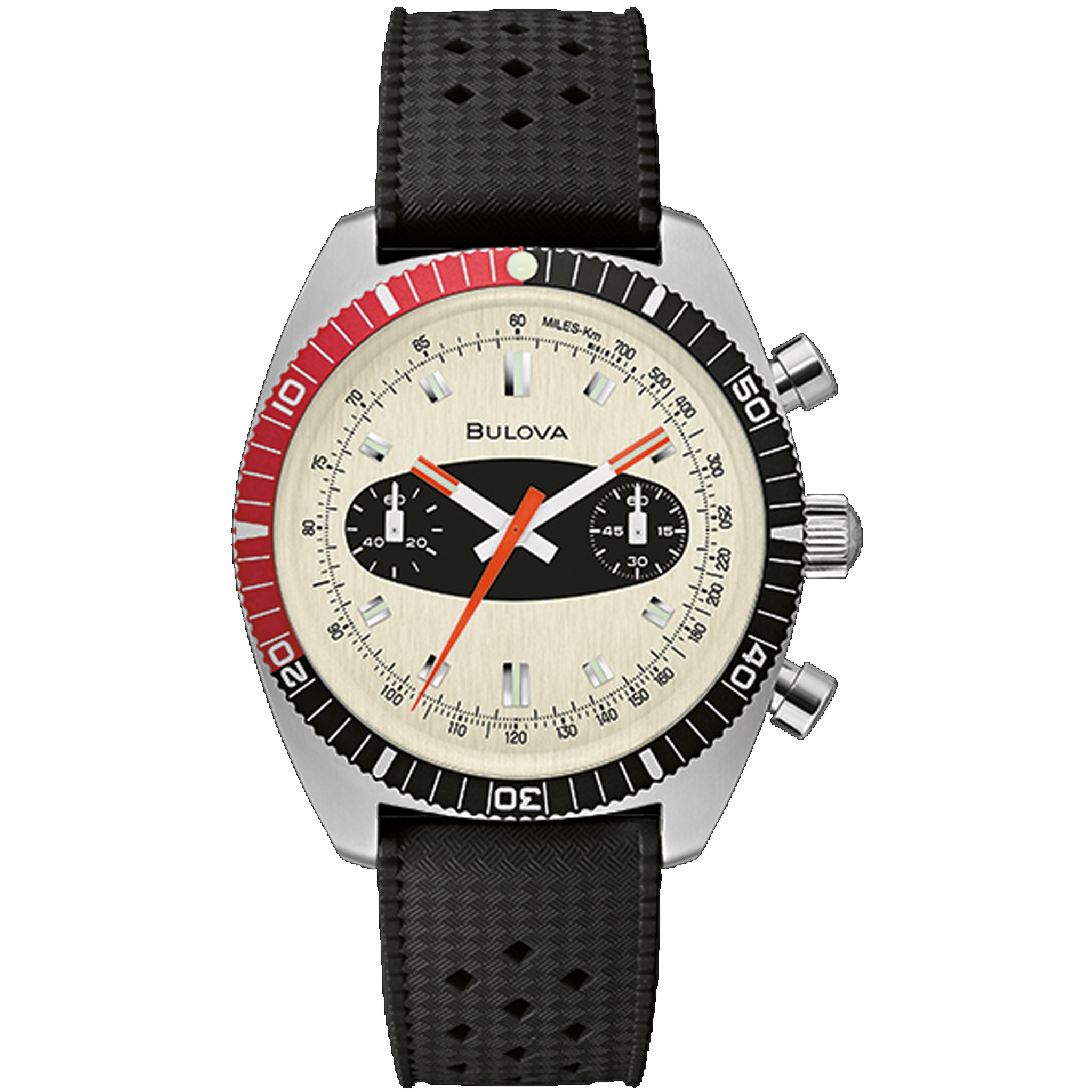 Bulova - "Surfboard" Chronograph Black 98A252