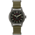 Bulova - 38mm Military Hack Watch 98A255