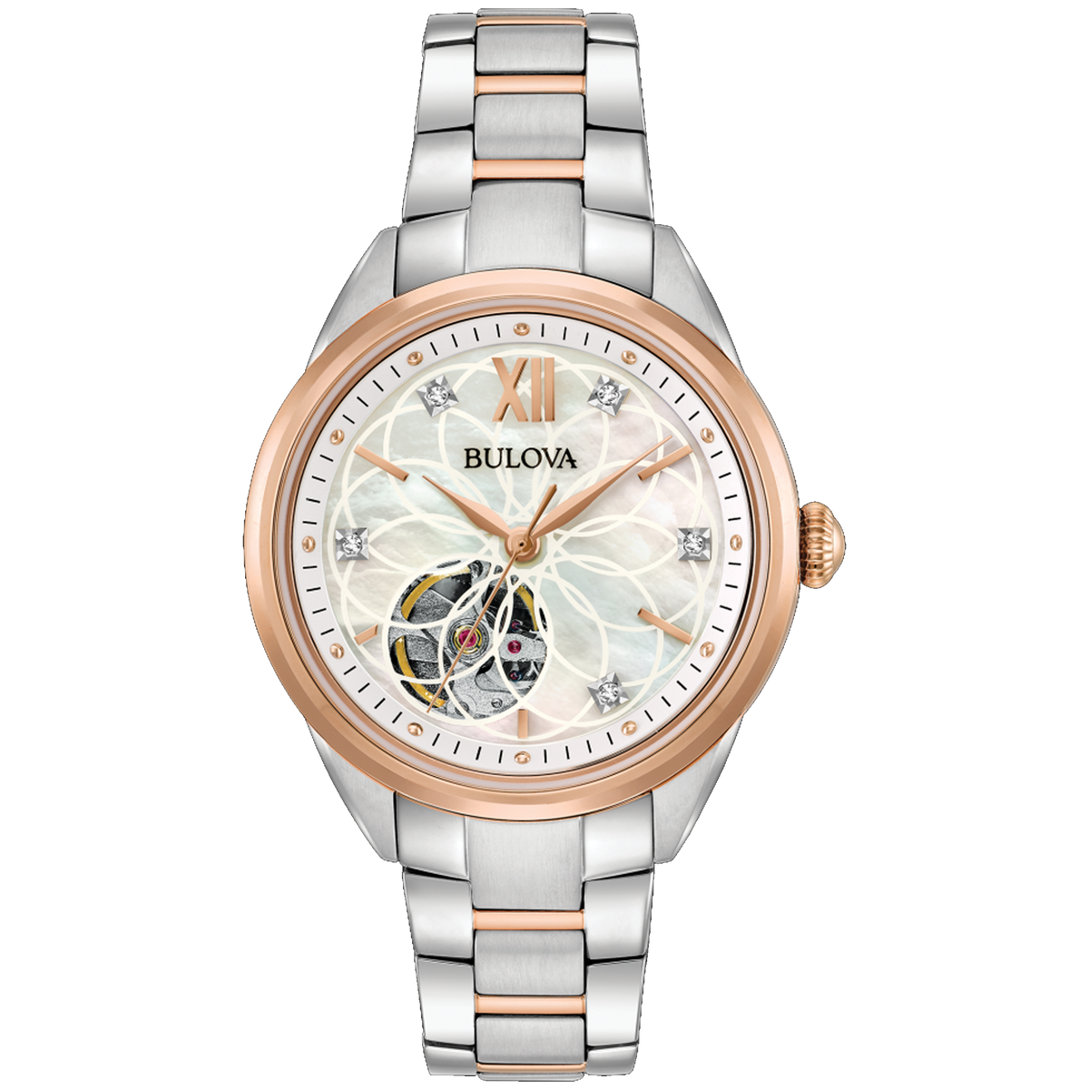 Bulova - 34MM Automatic Diamond Watch