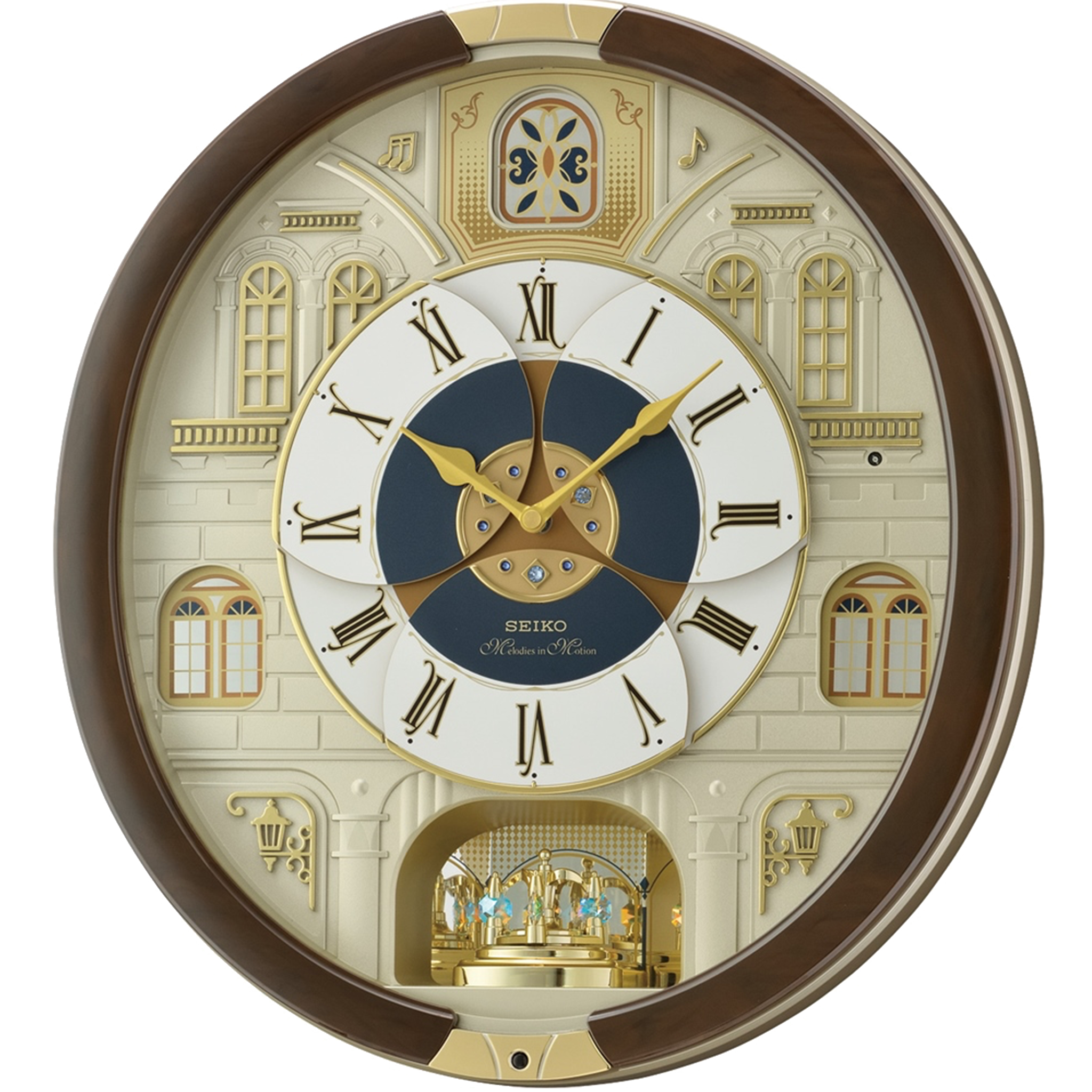 Seiko Melody In Motion Wall Clock QXM371B
