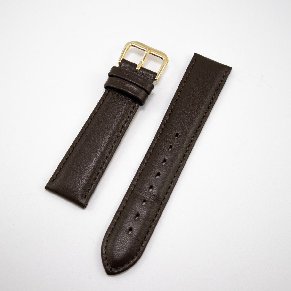 Alpine Watchstrap - Smooth Padded Stitched