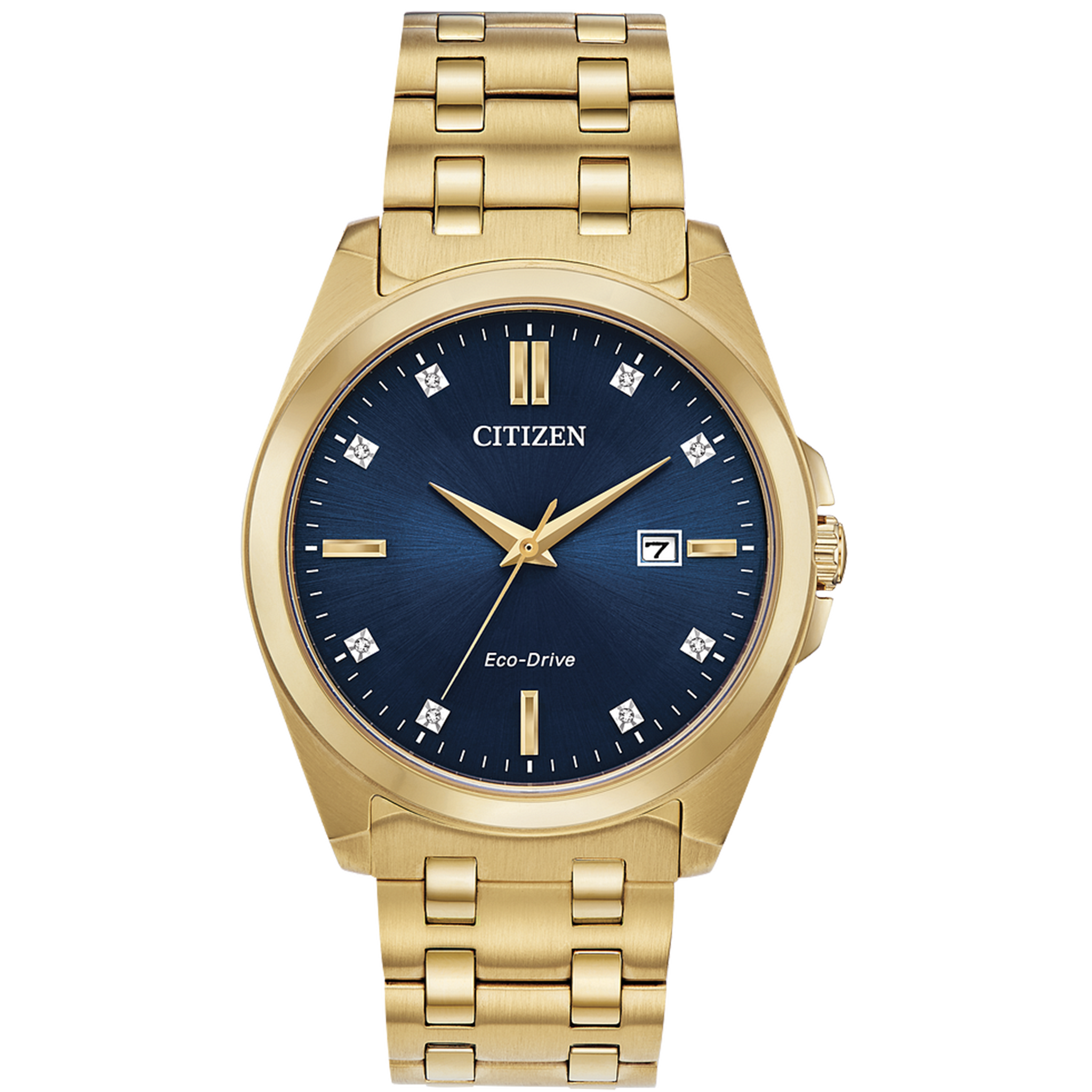 Citizen Eco-Drive - Corso - Gold-Tone with Diamonds BM7103-51L