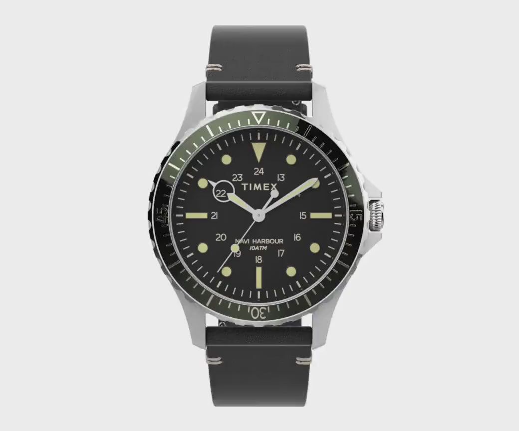 Timex - NAVI XL 41MM - Lunette verte