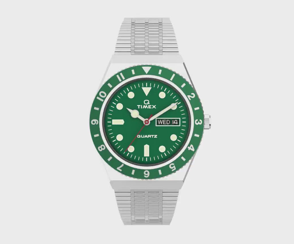 Timex - Q Reissue 38mm - Green