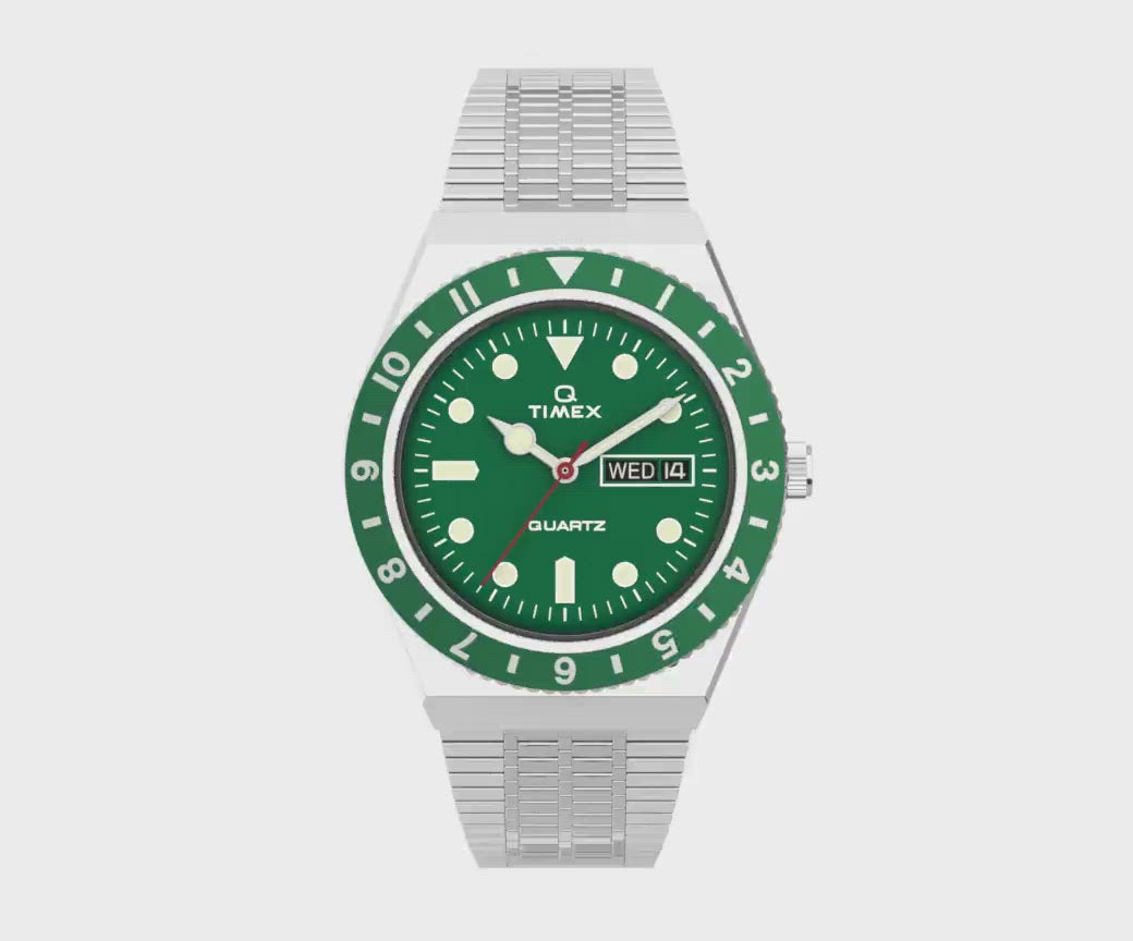 Timex - Q Reissue 38mm - Green