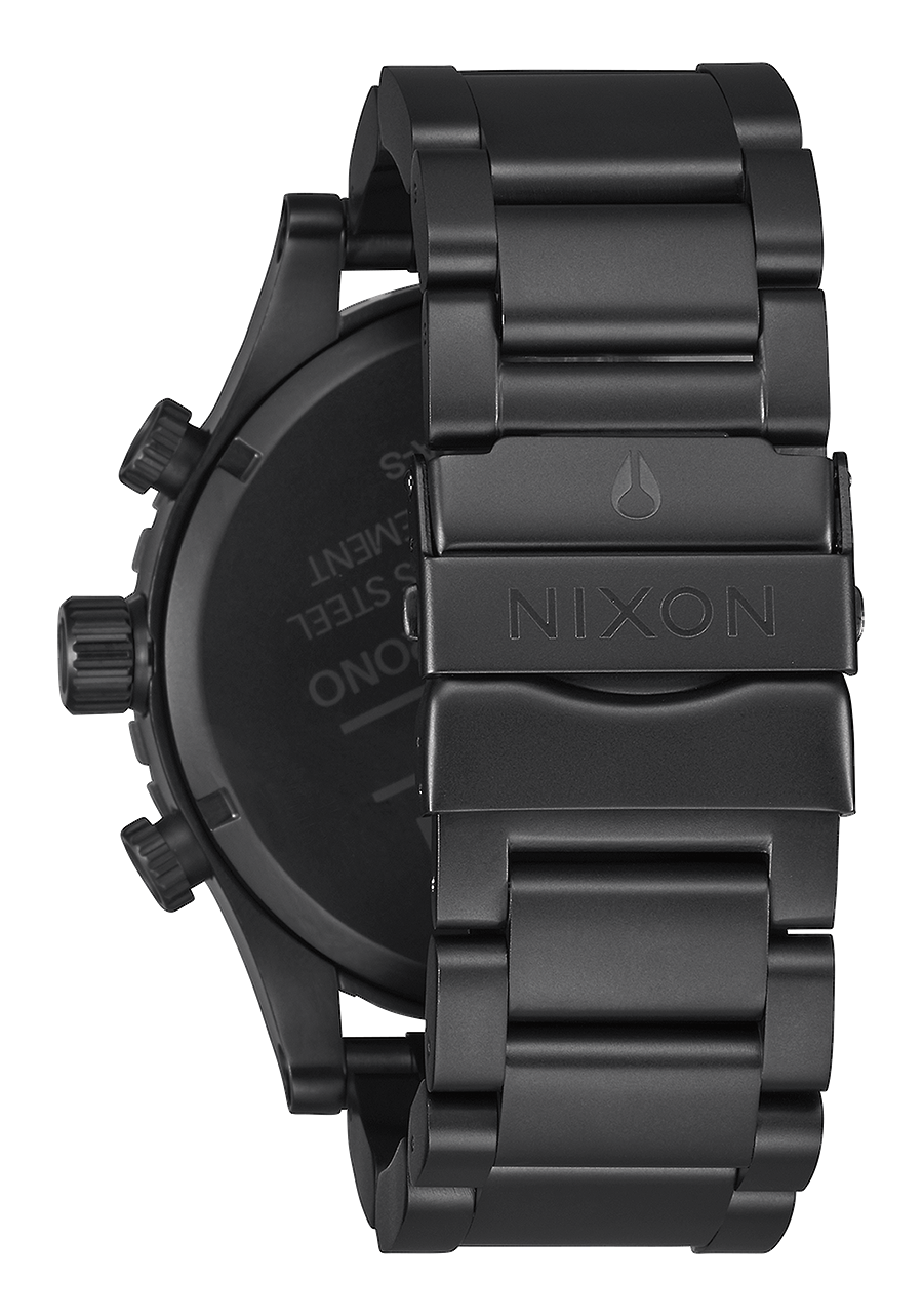 Nixon Watch 51-30 Chrono - All Black/Yellow A083-3132