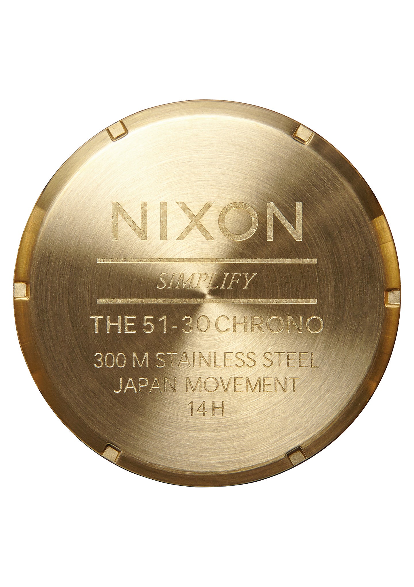 Nixon Watch 51-30 Chrono - ALL GOLD