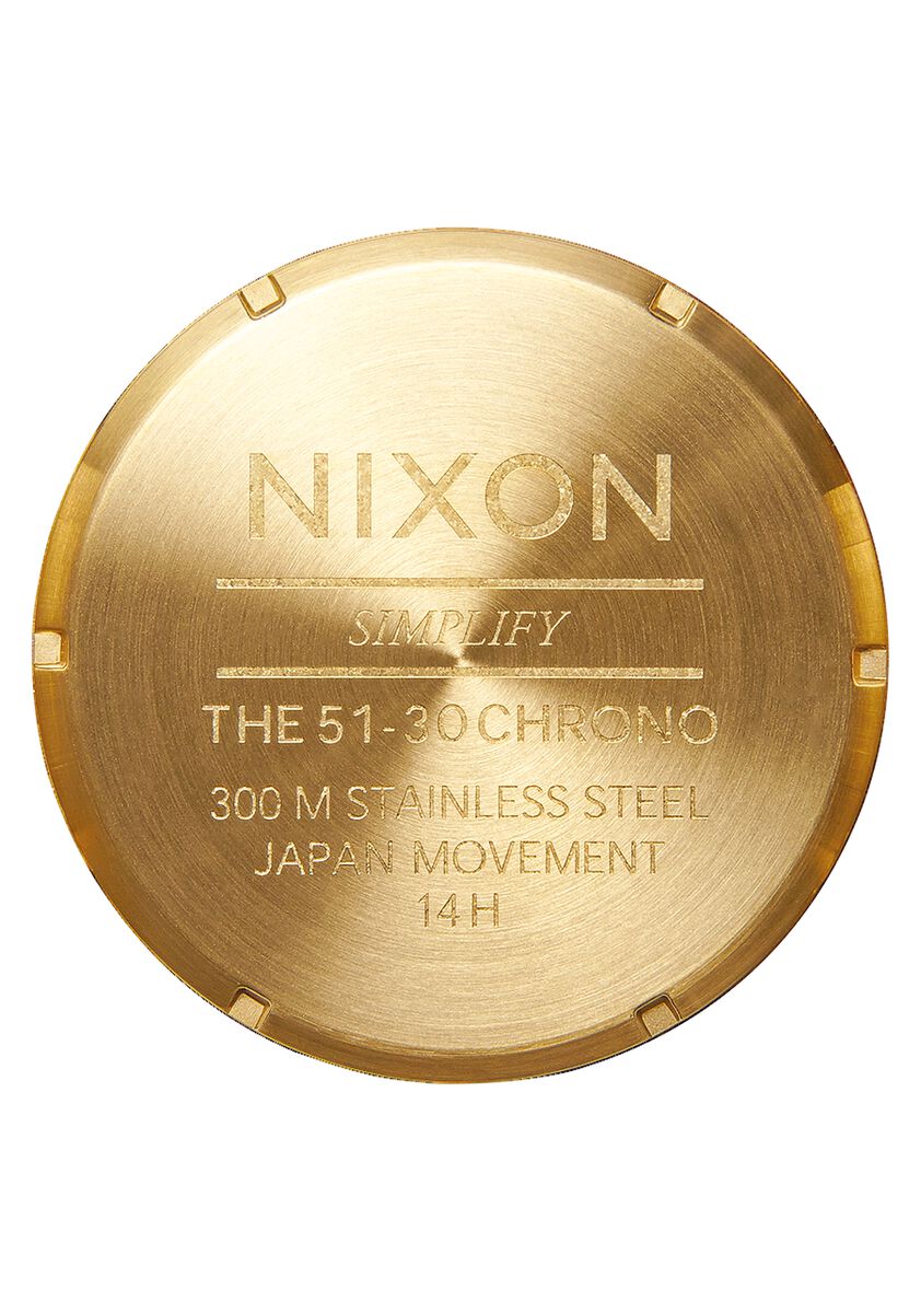 Nixon Watch 51-30 Chrono - All Gold/Black A083-510