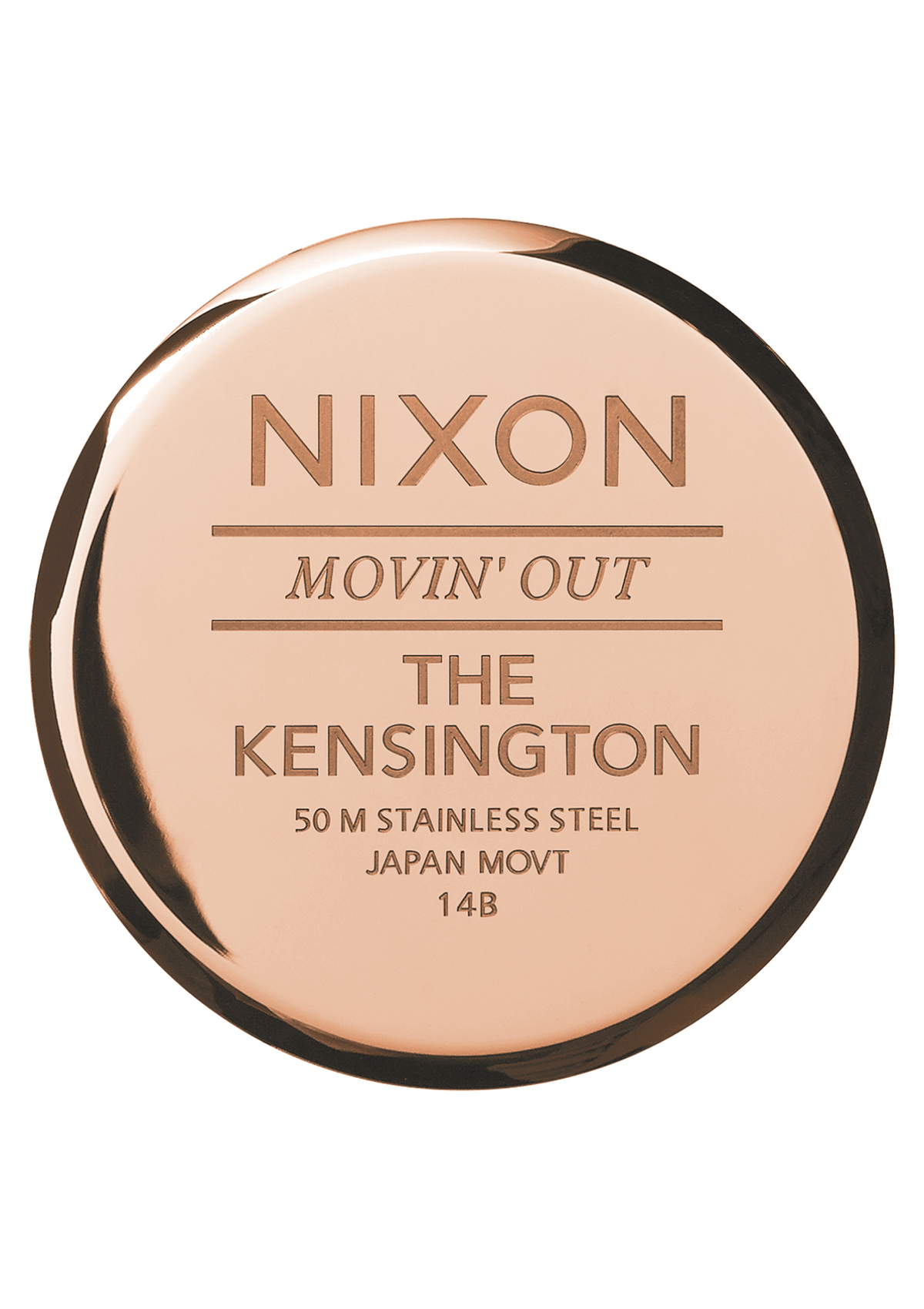 Nixon Watch Kensington - Rose Gold/White