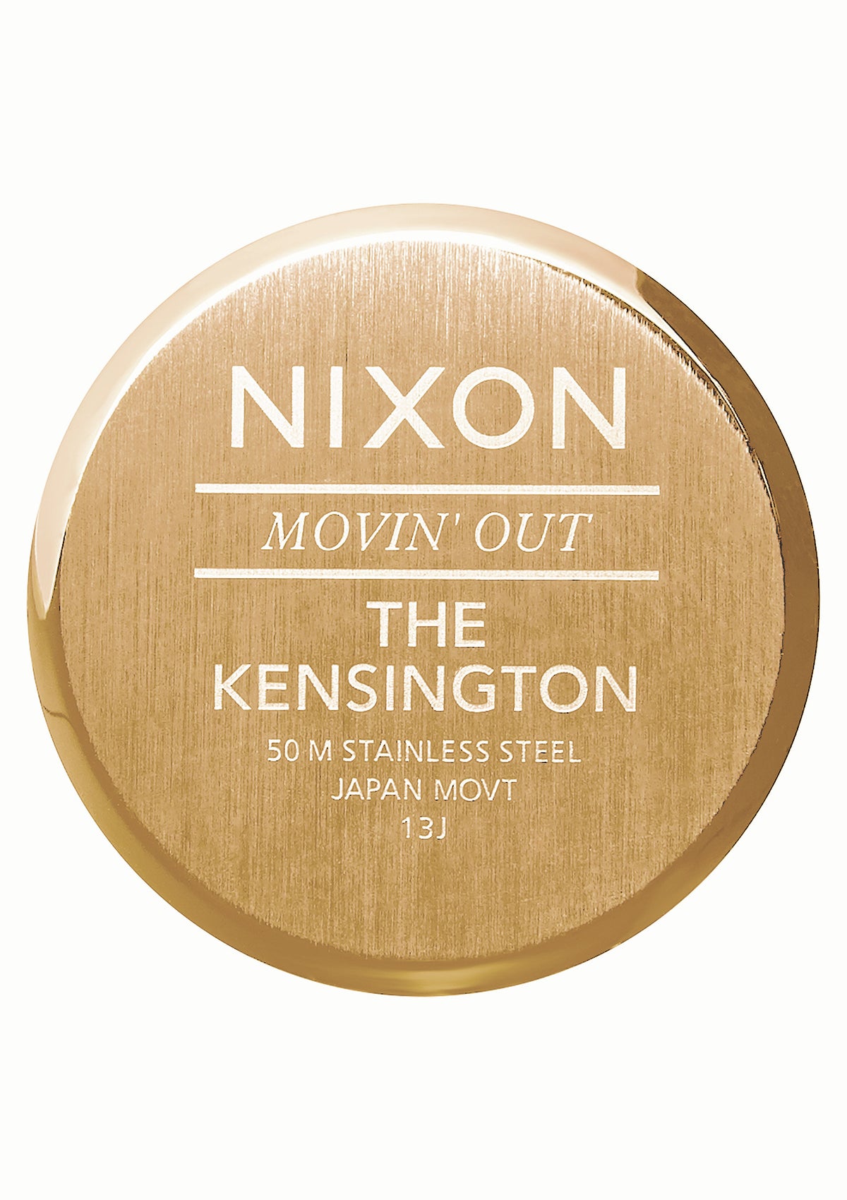 Nixon Watch Kensington - Gold/Black/Stamped