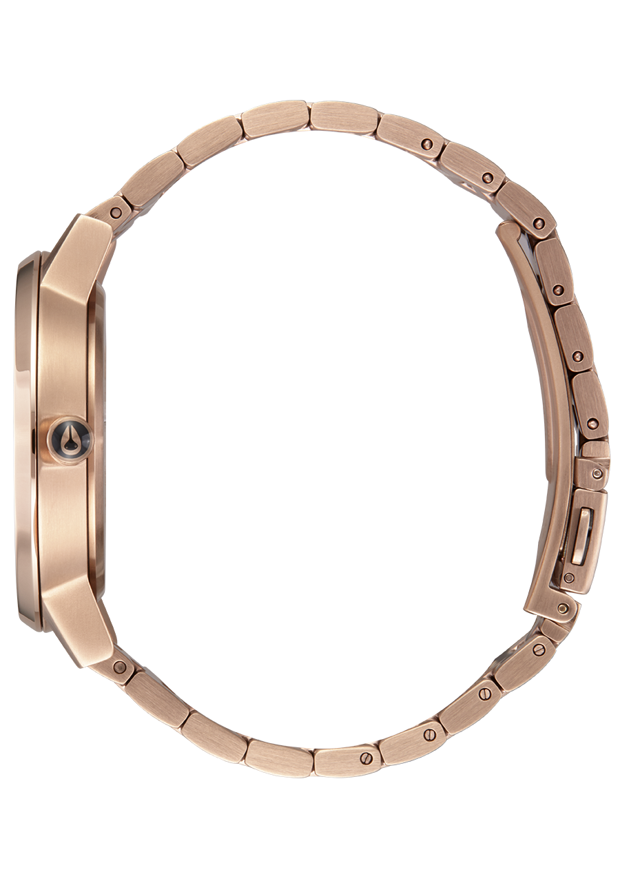 Nixon Watch Kensington - Rose Gold/Olive Sunray