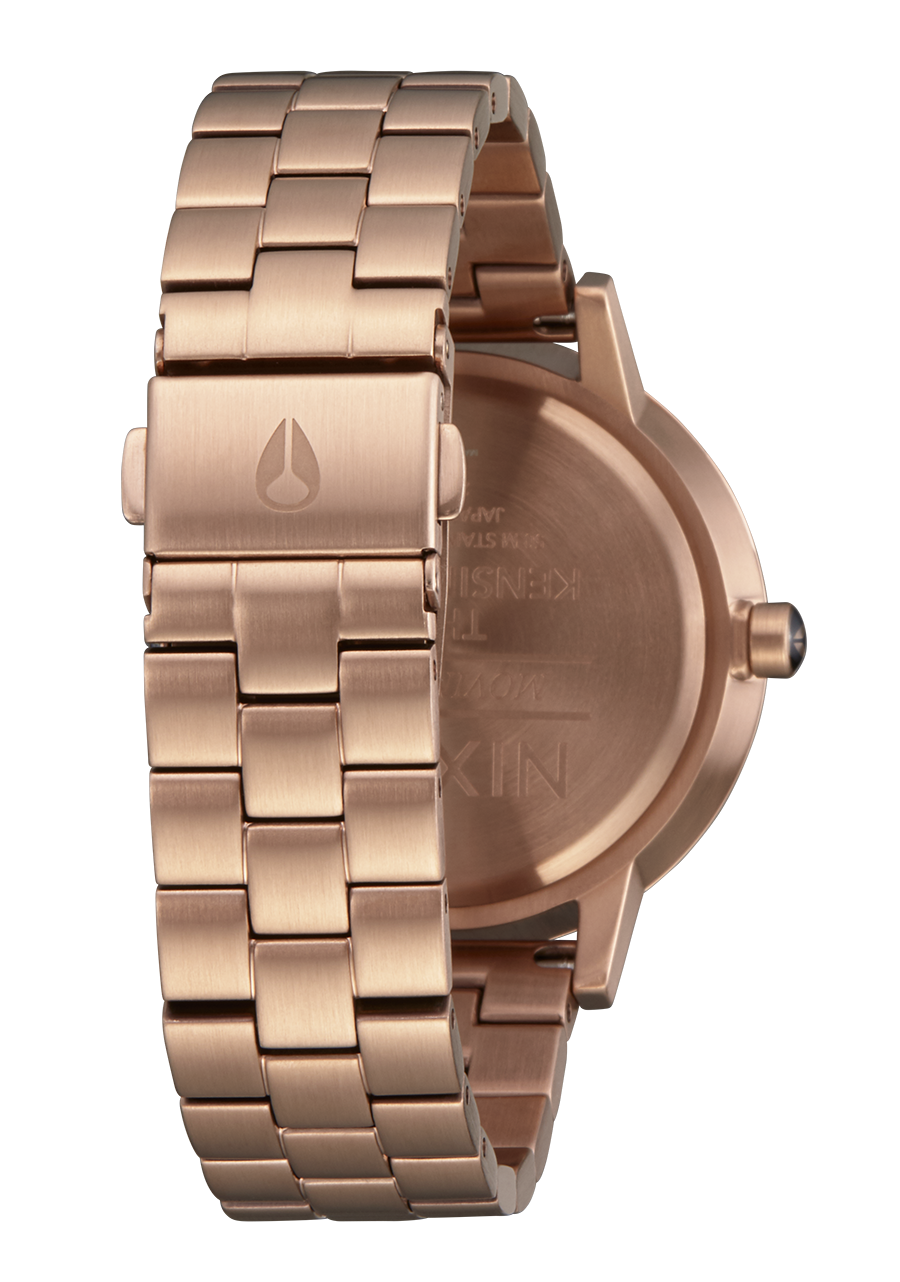 Nixon Watch Kensington - Rose Gold/Olive Sunray