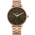 Nixon Watch Kensington - Rose Gold/Olive Sunray A099-5102