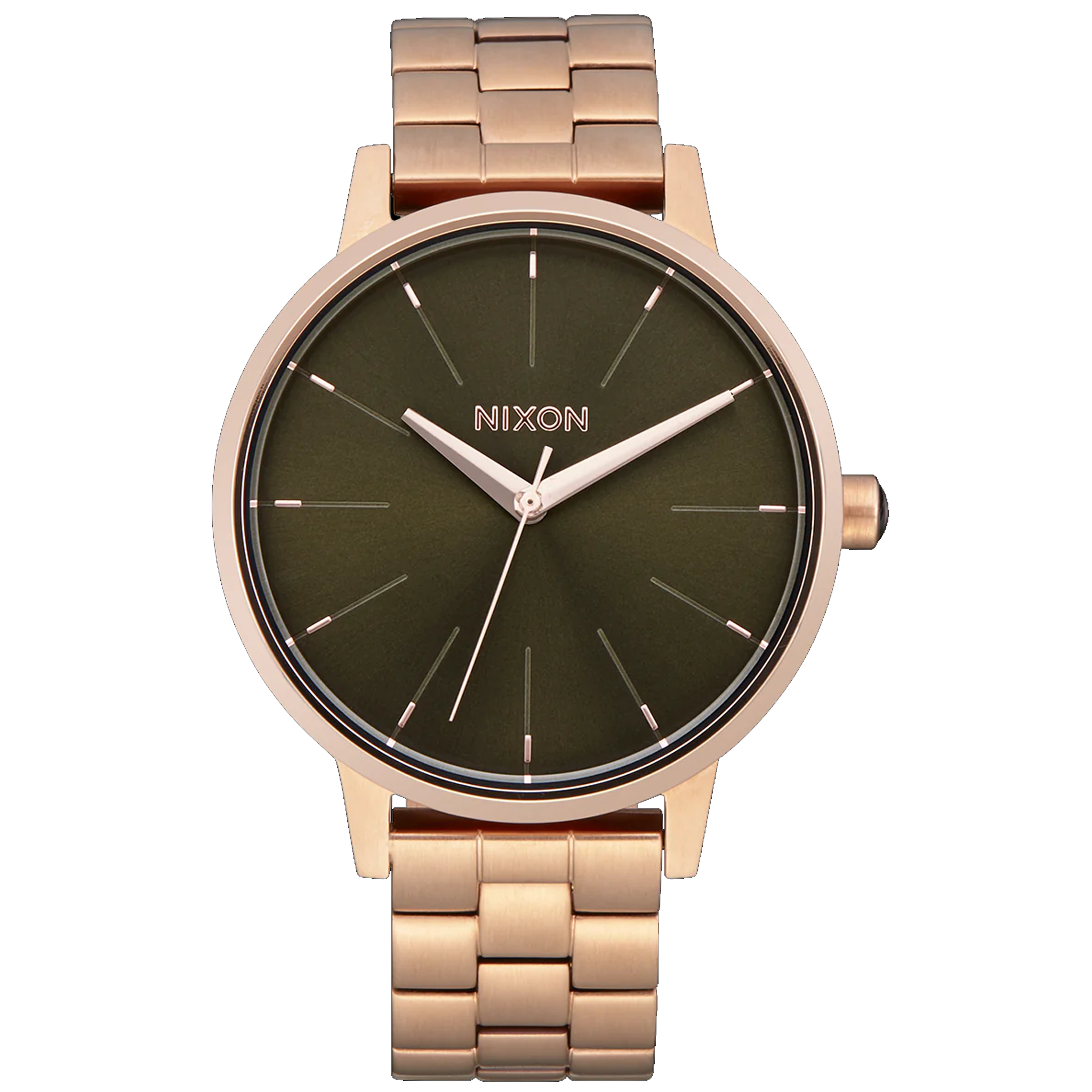 Nixon Watch Kensington - Rose Gold/Olive Sunray A099-5102